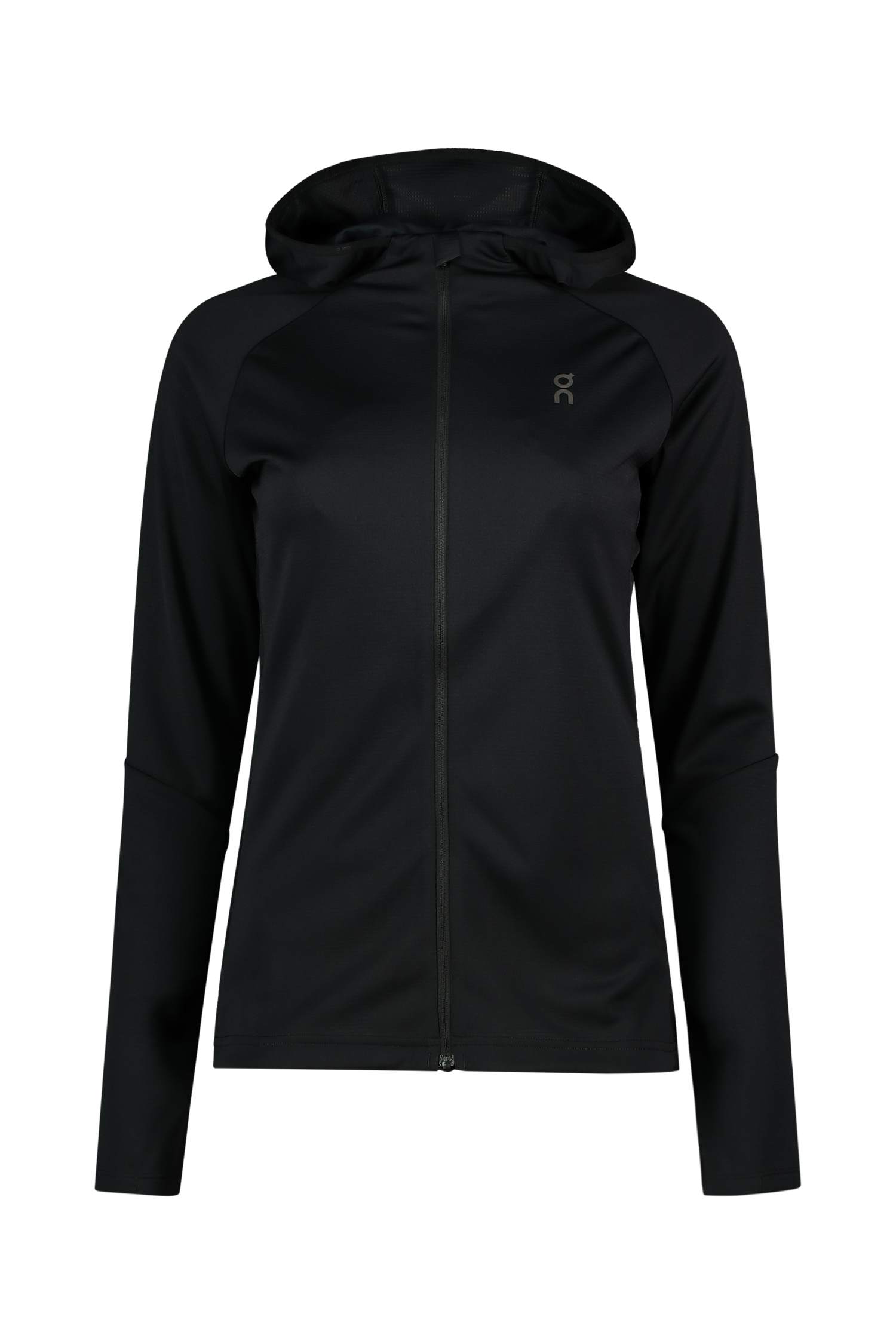 ON Climate Zip Hoodie Damen Longsleeve Schwarz, Damen, Größe: L
