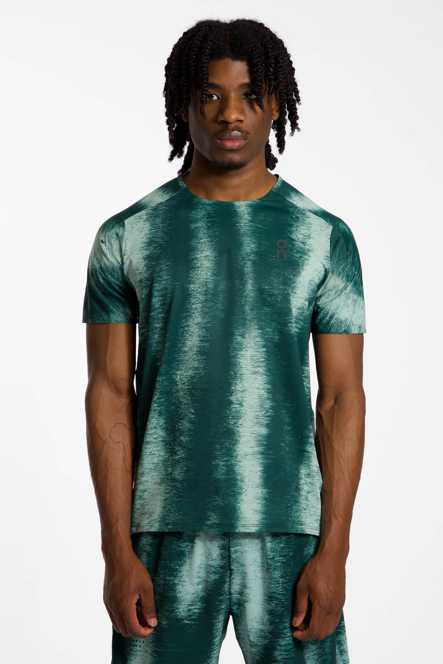 ON Performance-T Terra Herren T-Shirt Grün, Herren, Größe: M