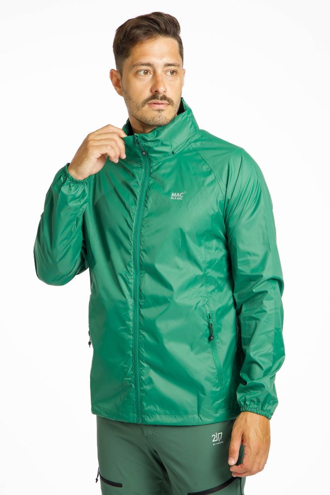 Image of MAC IN A SAC Origin Regenjacke Grün, Herren, Größe: L