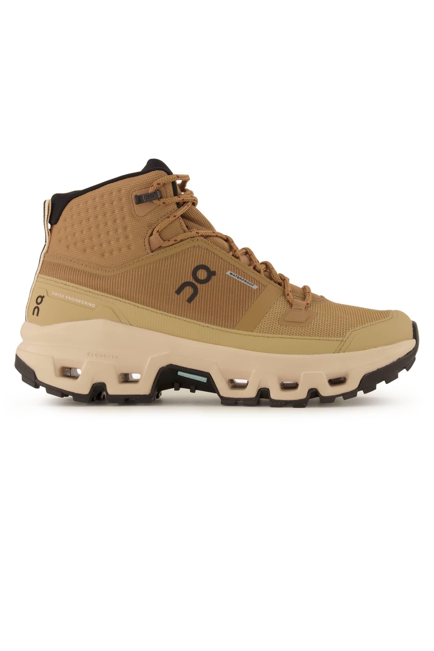 Image of ON Cloudrock Mid Waterproof Damen Wanderschuh Beige, Damen, Größe: 10