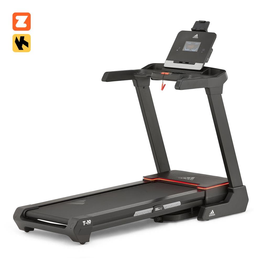 Image of adidas T-19 Laufband Schwarz, Herren, Größe: 0
