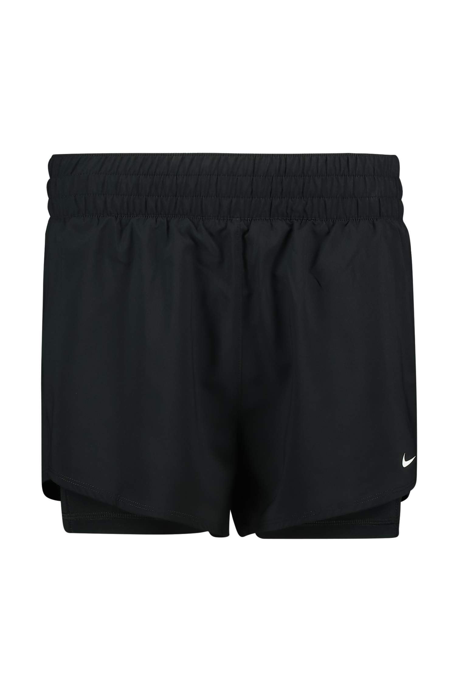 Image of Nike One Dri-FIT 2in1 Damen Short Schwarz, Damen, Größe: S