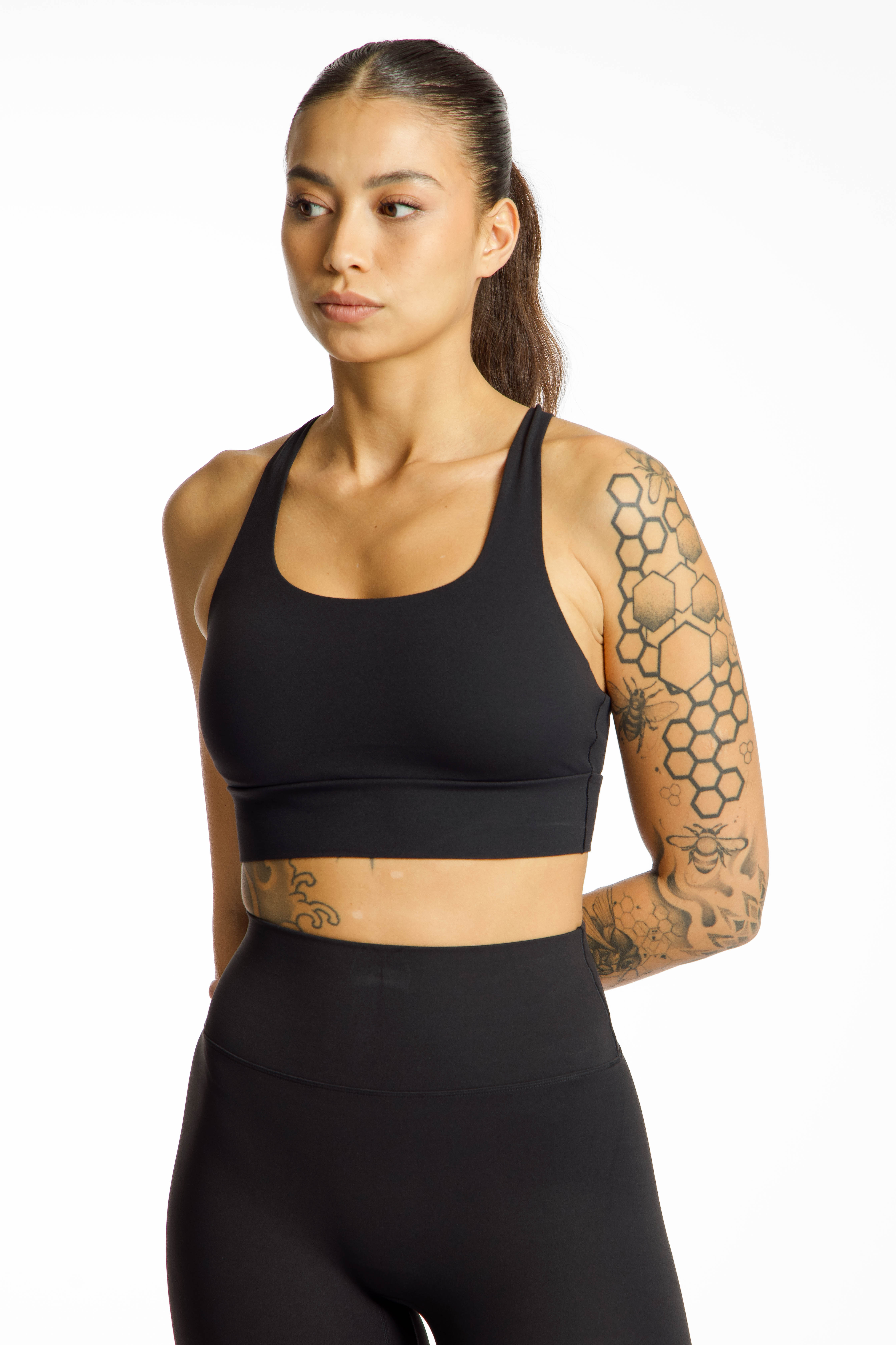 Image of Nike Zenvy Dri-FIT Light Damen Sport-BH Schwarz, Damen, Größe: L
