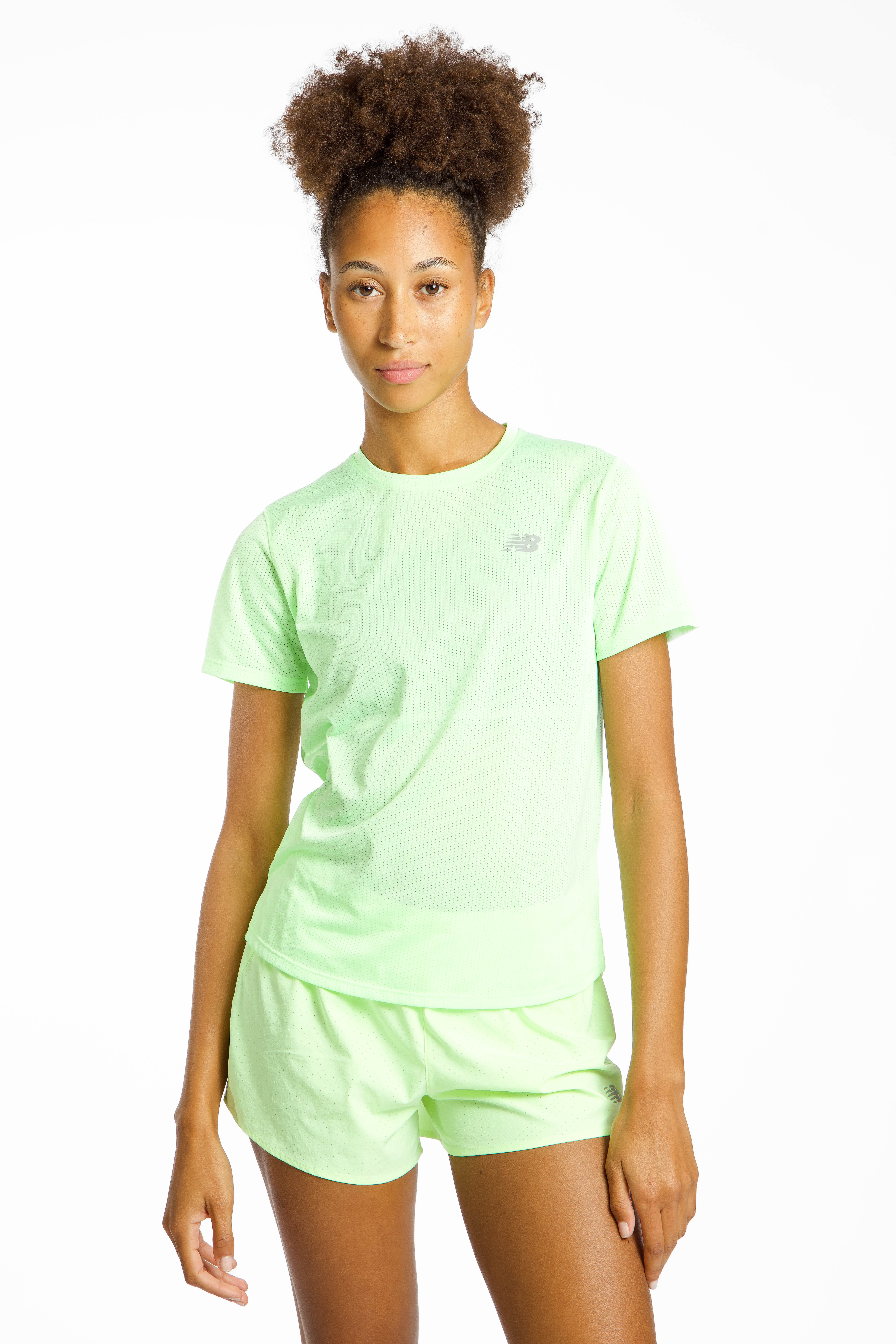Image of New Balance Athletics Damen T-Shirt Grün, Damen, Größe: S