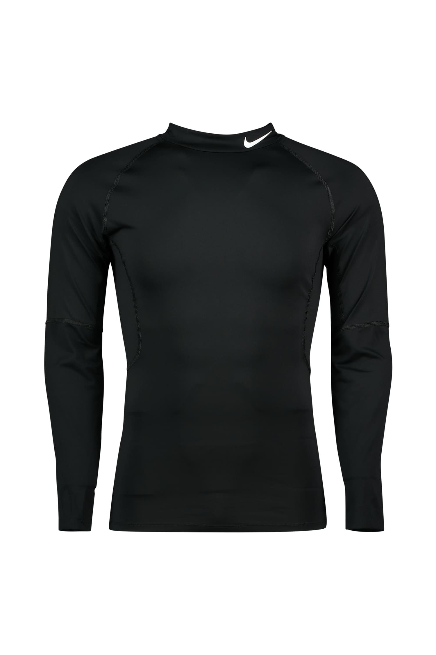 Image of Nike Pro Herren Longsleeve Schwarz, Herren, Größe: L