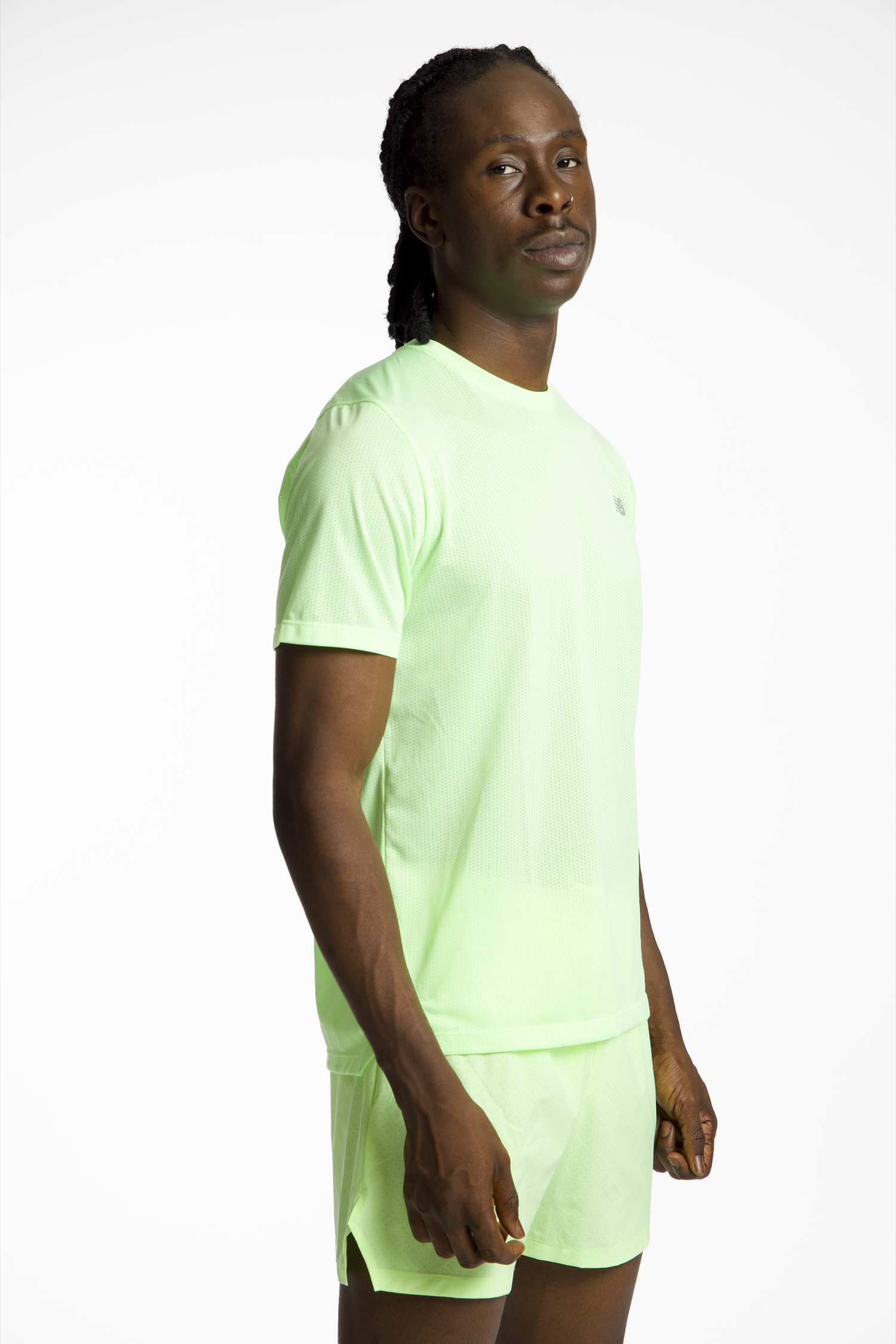 Image of New Balance Athletics Run Herren T-Shirt Gelb, Herren, Größe: L