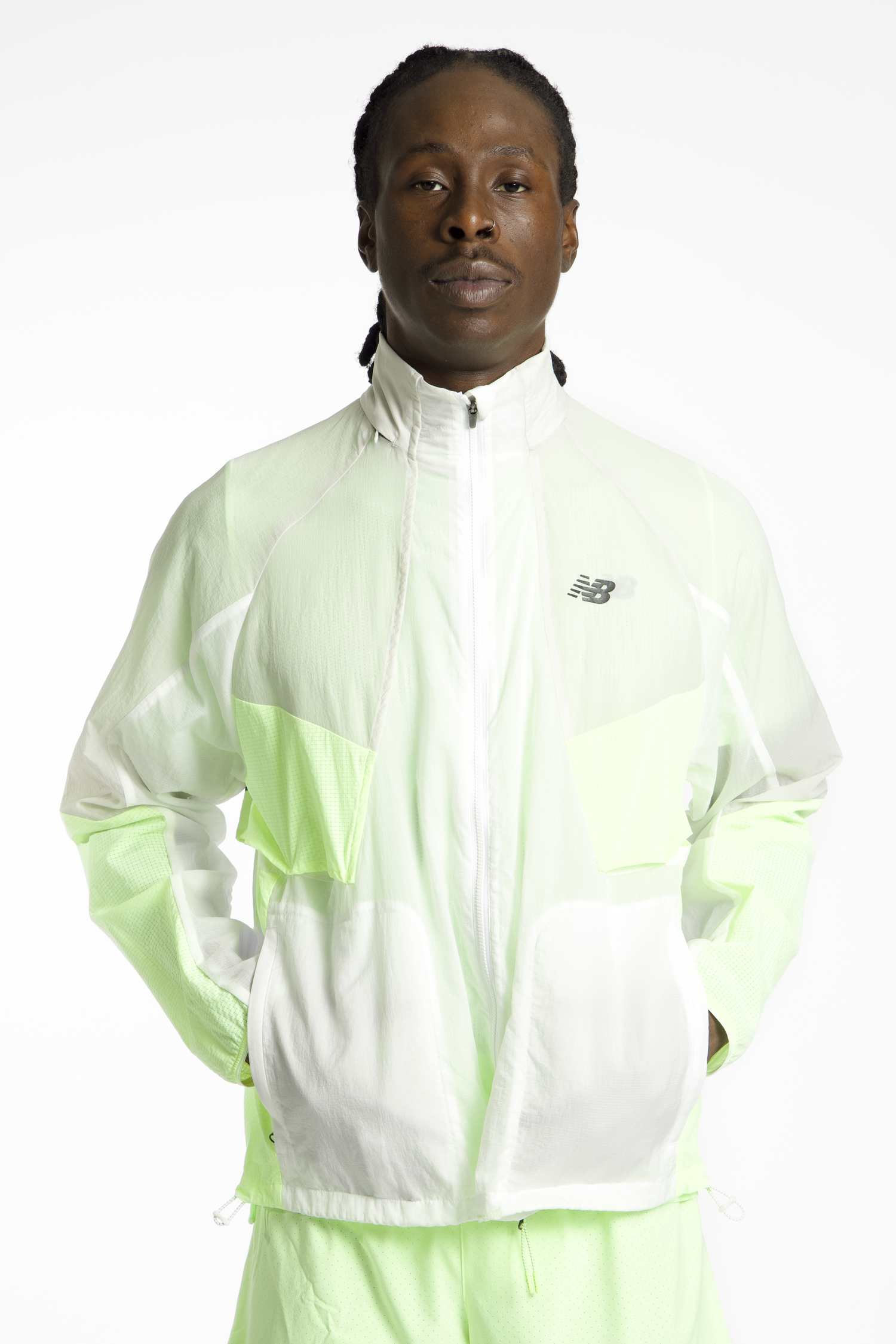 Image of New Balance RC Herren Laufjacke Gelb, Herren, Größe: M