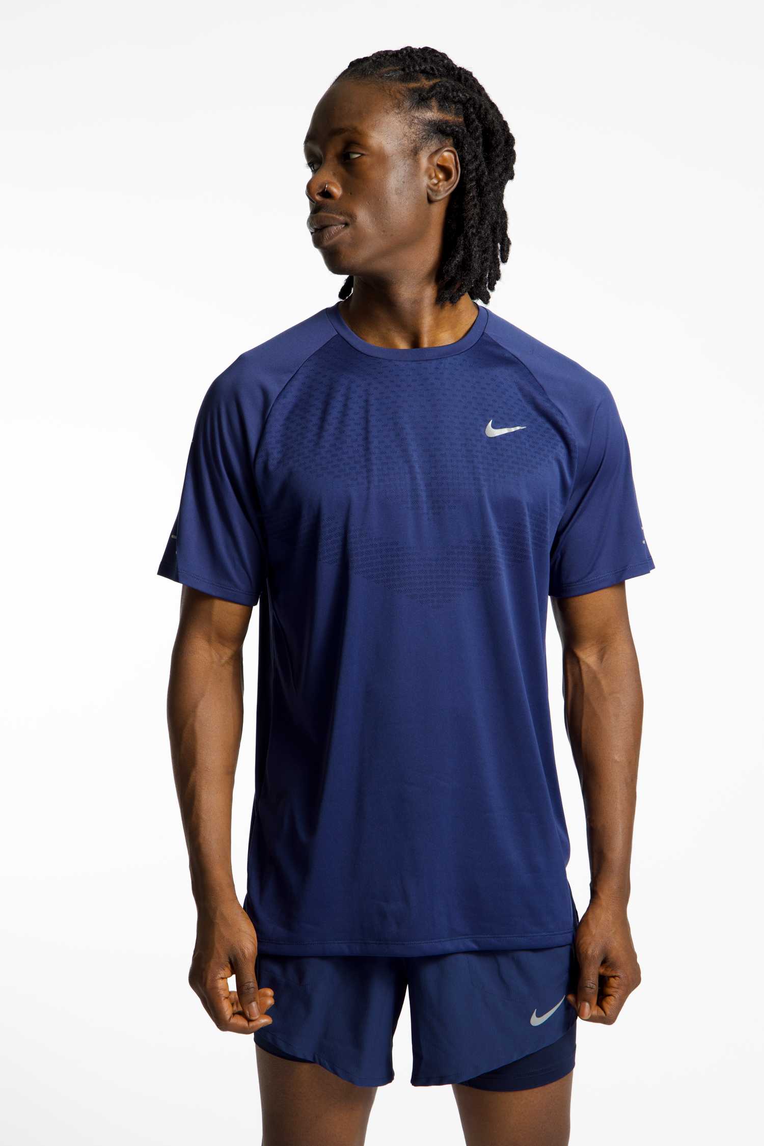Image of Nike Stride Dri-FIT ADV Herren T-Shirt Blau, Herren, Größe: L