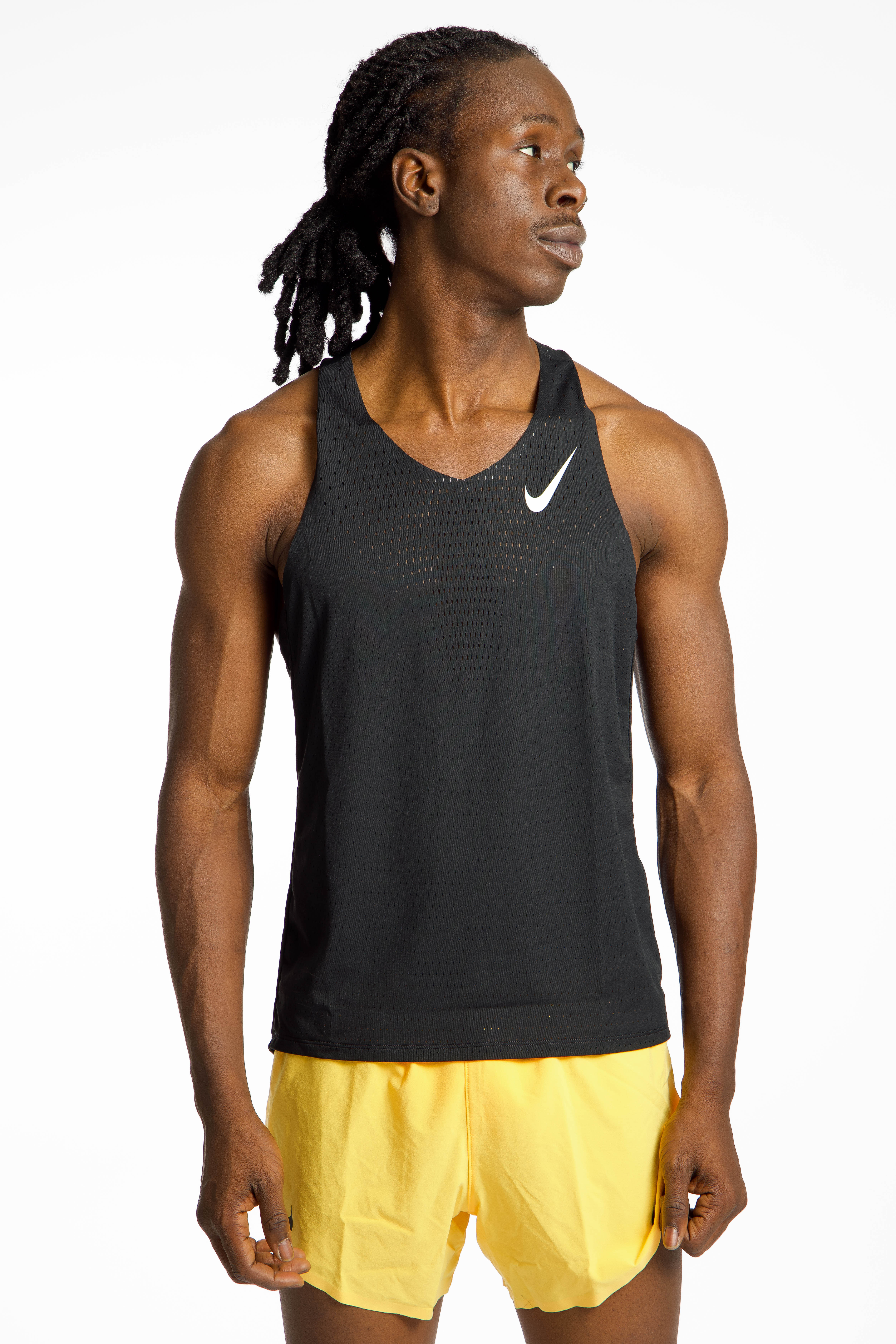 Nike Aeroswift Dri-FIT ADV Herren Tanktop Schwarz, Herren, Größe: S