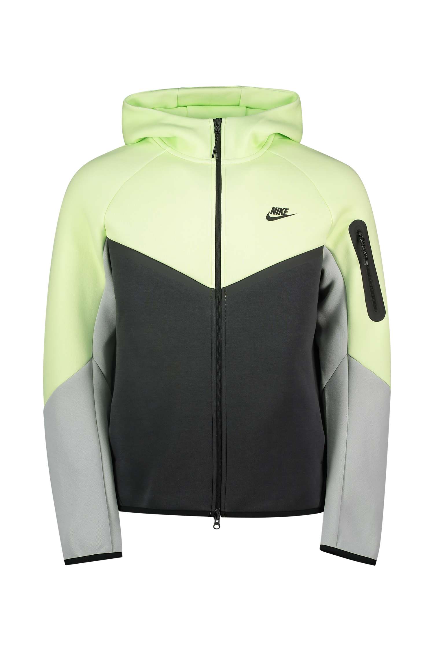 Nike Tech Fleece Windrunner Herren Trainingsjacke Grau, Herren, Größe: XL