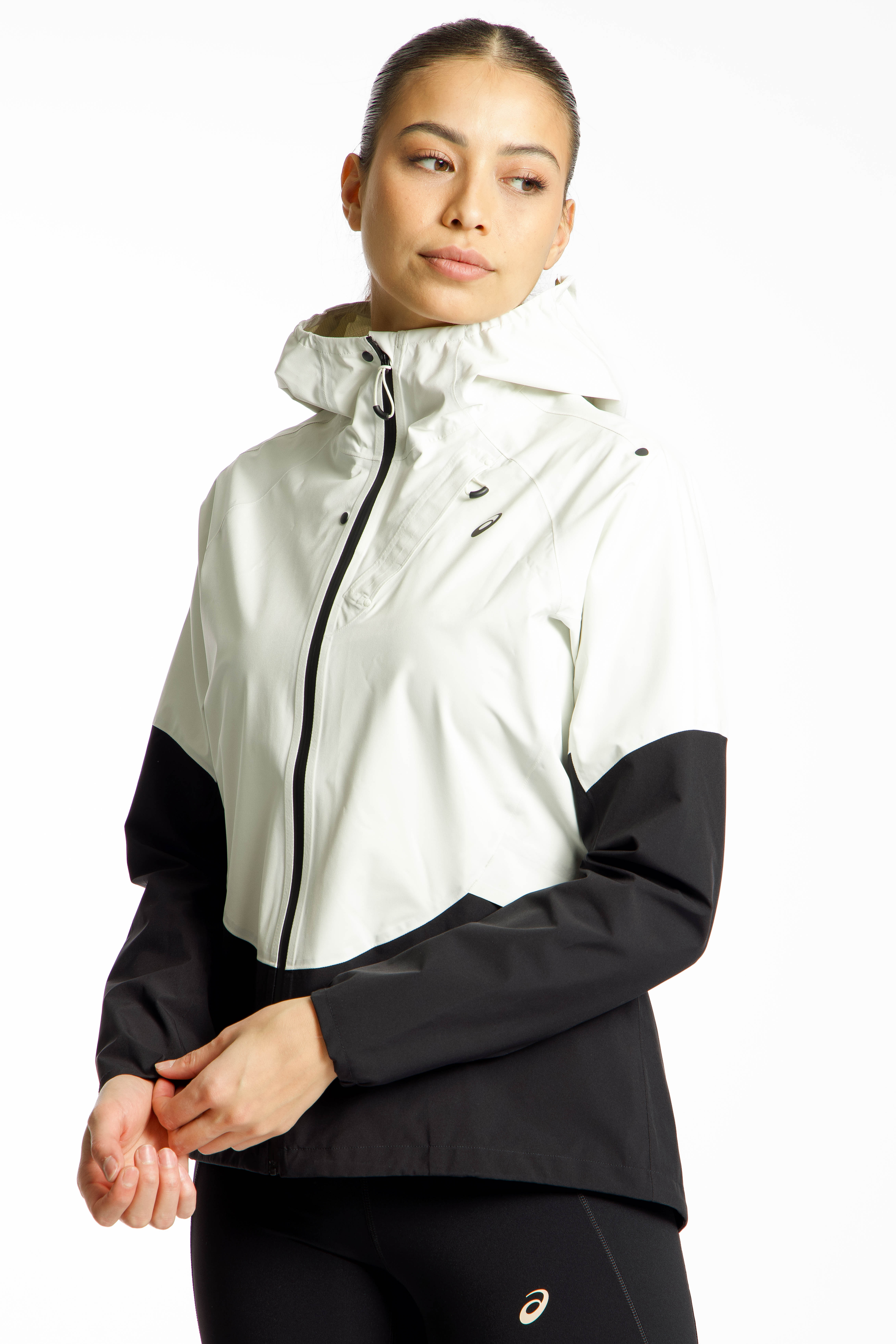 ASICS Metarun Legend 2.5L Damen Laufjacke Schwarz, Damen, Größe: S