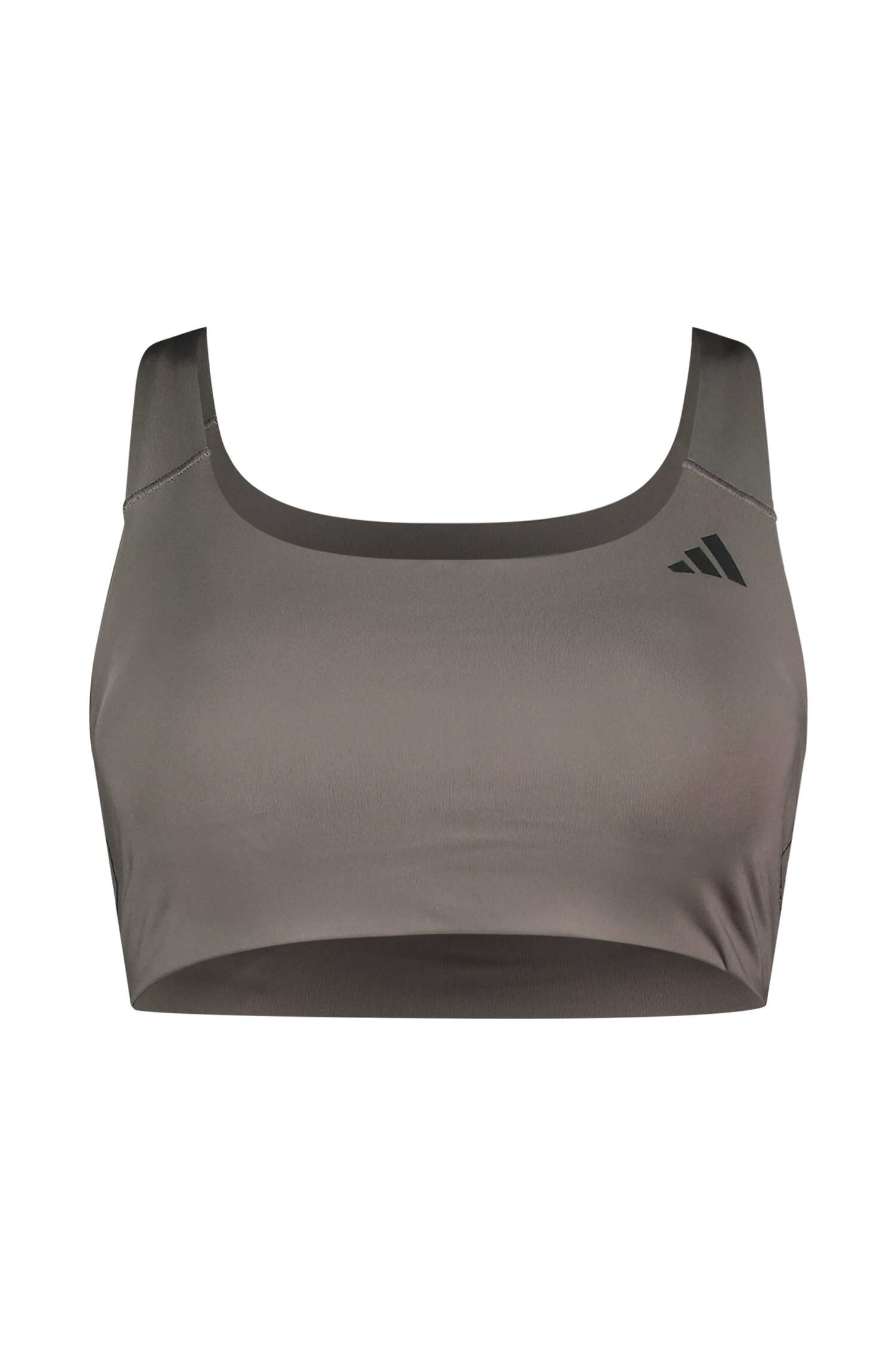 Image of adidas Optime Workout Medium Damen Sport-BH Braun, Damen, Größe: L