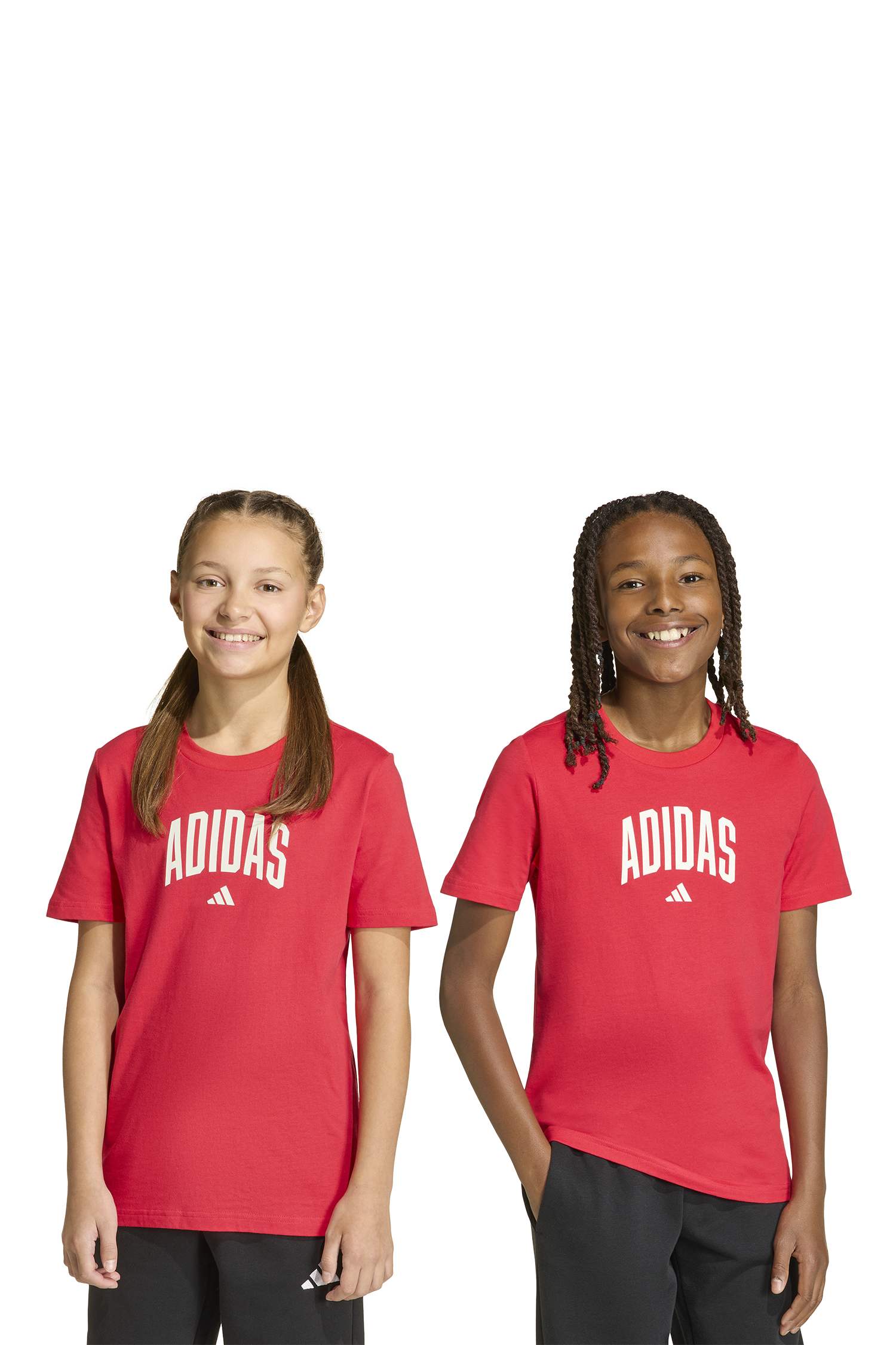 Image of adidas Junior Kinder T-Shirt Rot, , Größe: 128