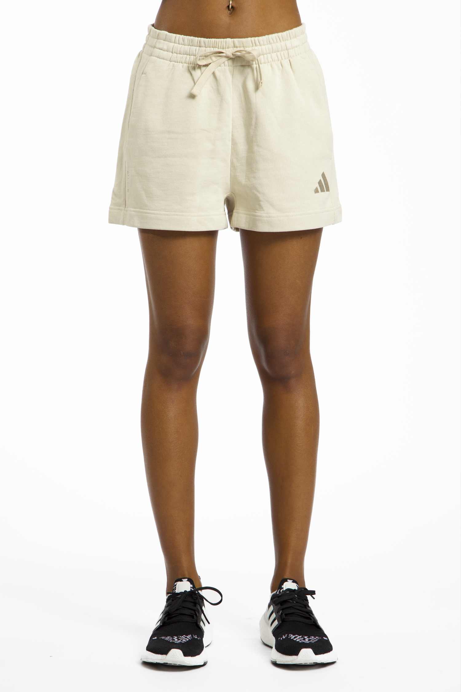 Image of adidas French Terry Damen Short Beige, Damen, Größe: S