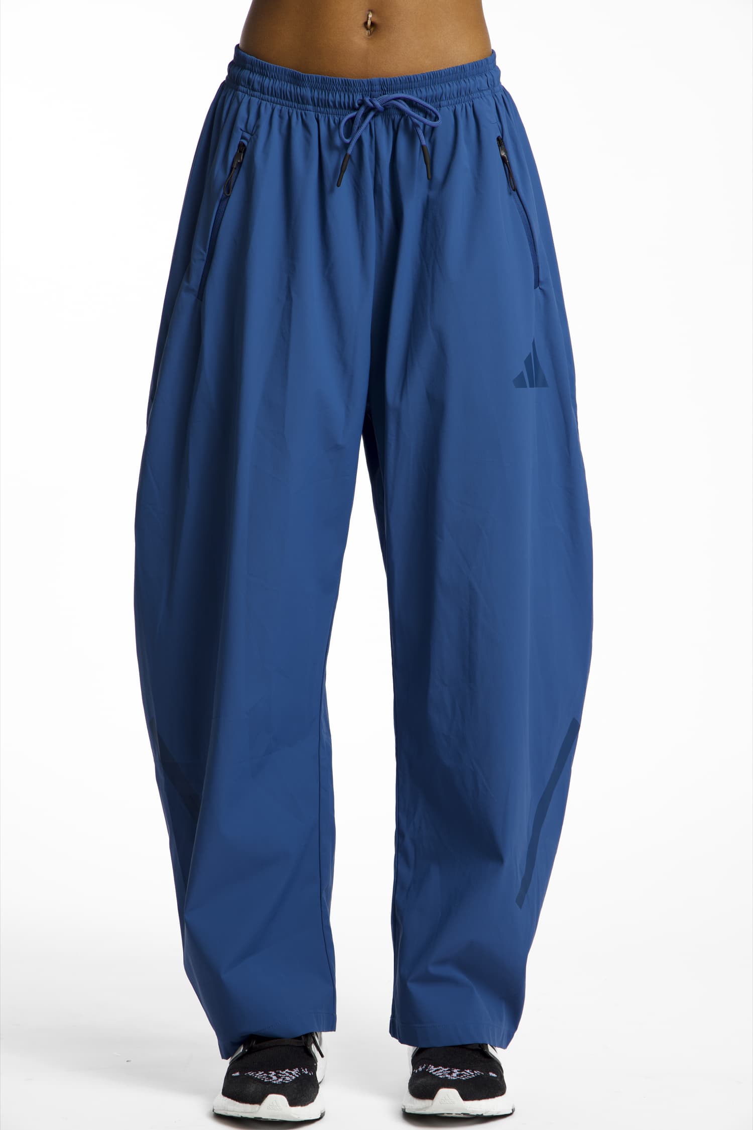 Image of adidas Z.N.E. Woven Damen Trainerhose Blau, Damen, Größe: S
