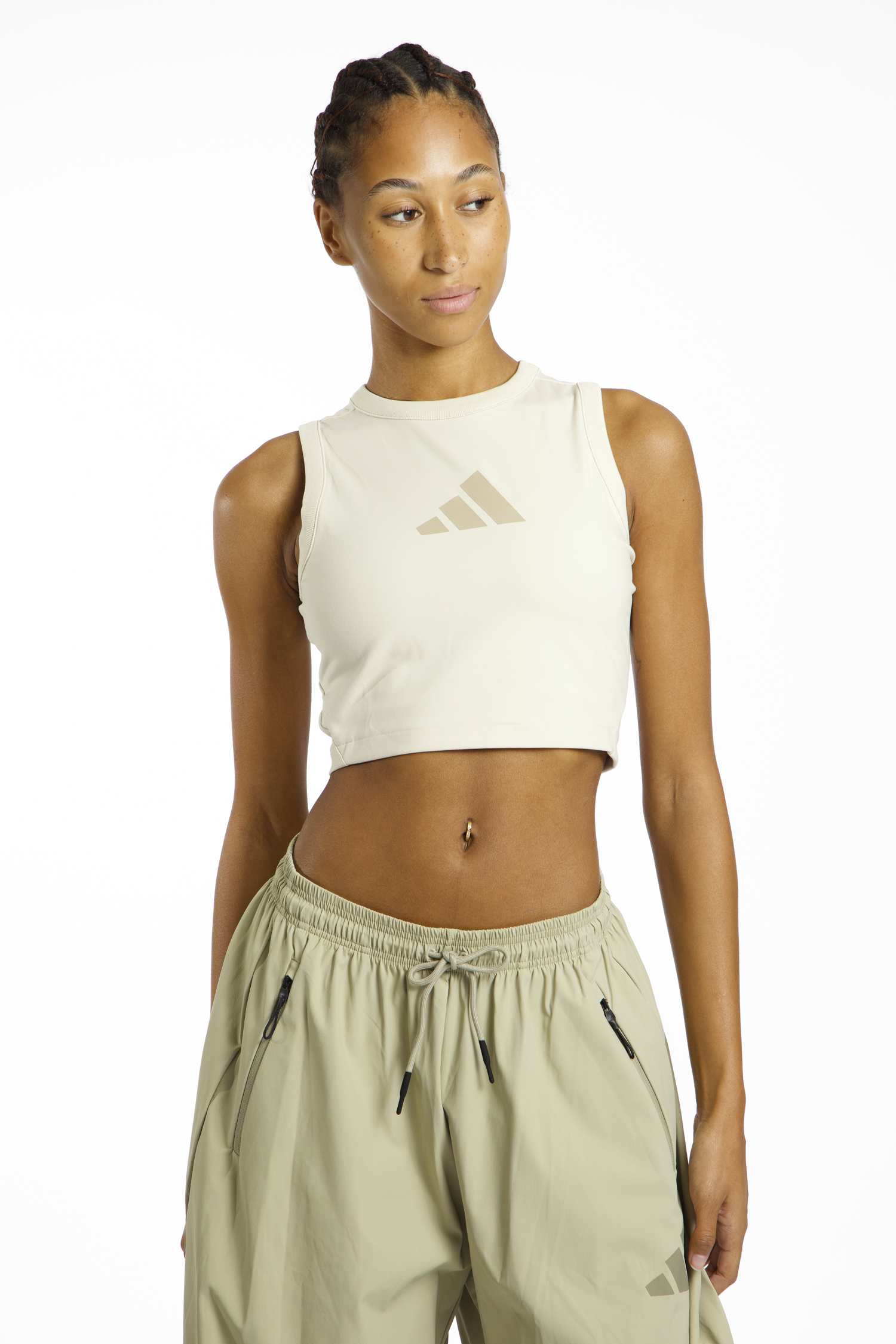 Image of adidas Z.N.E. Damen Top Weiss, Damen, Größe: M