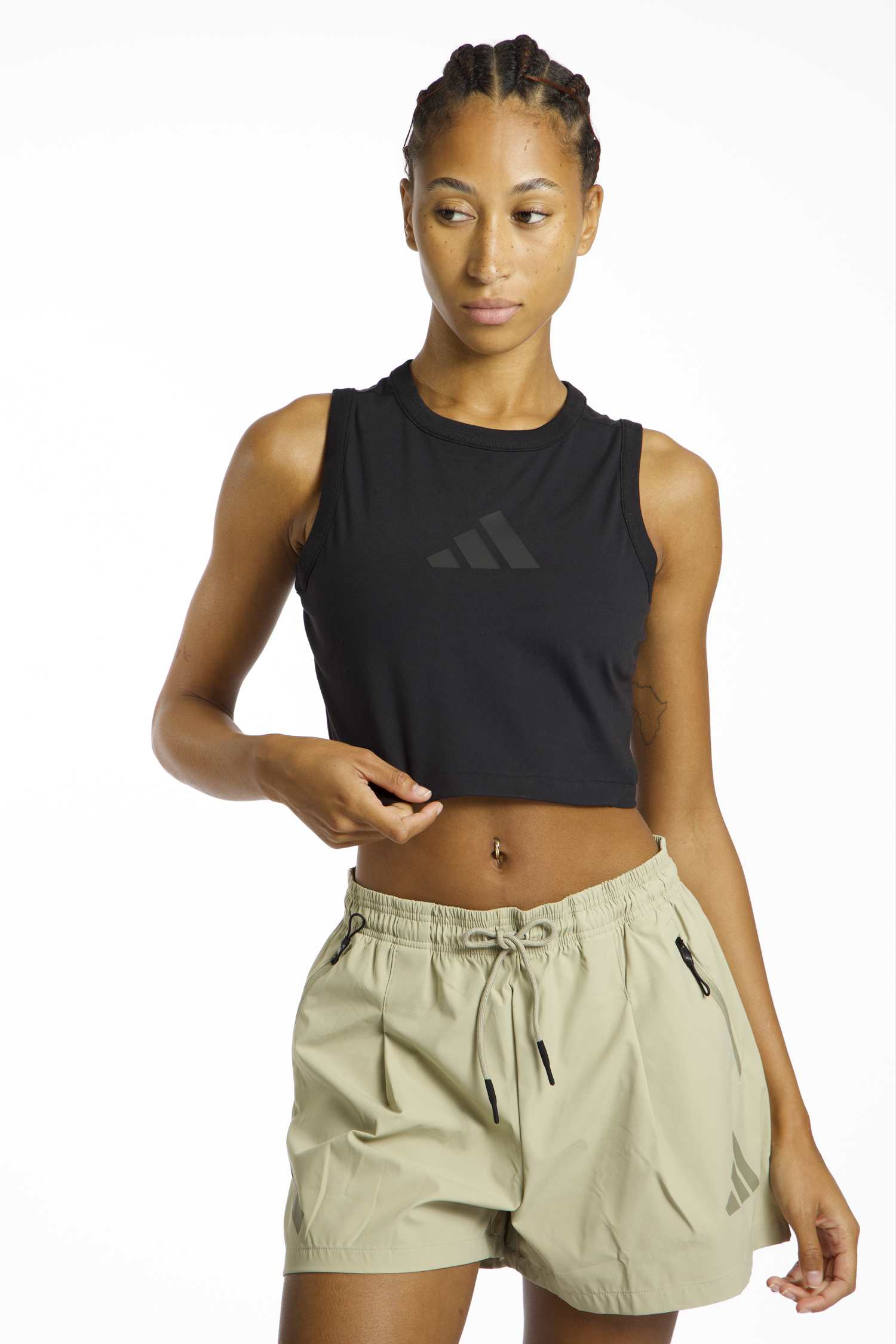 Image of adidas Z.N.E. Damen Top Schwarz, Damen, Größe: L