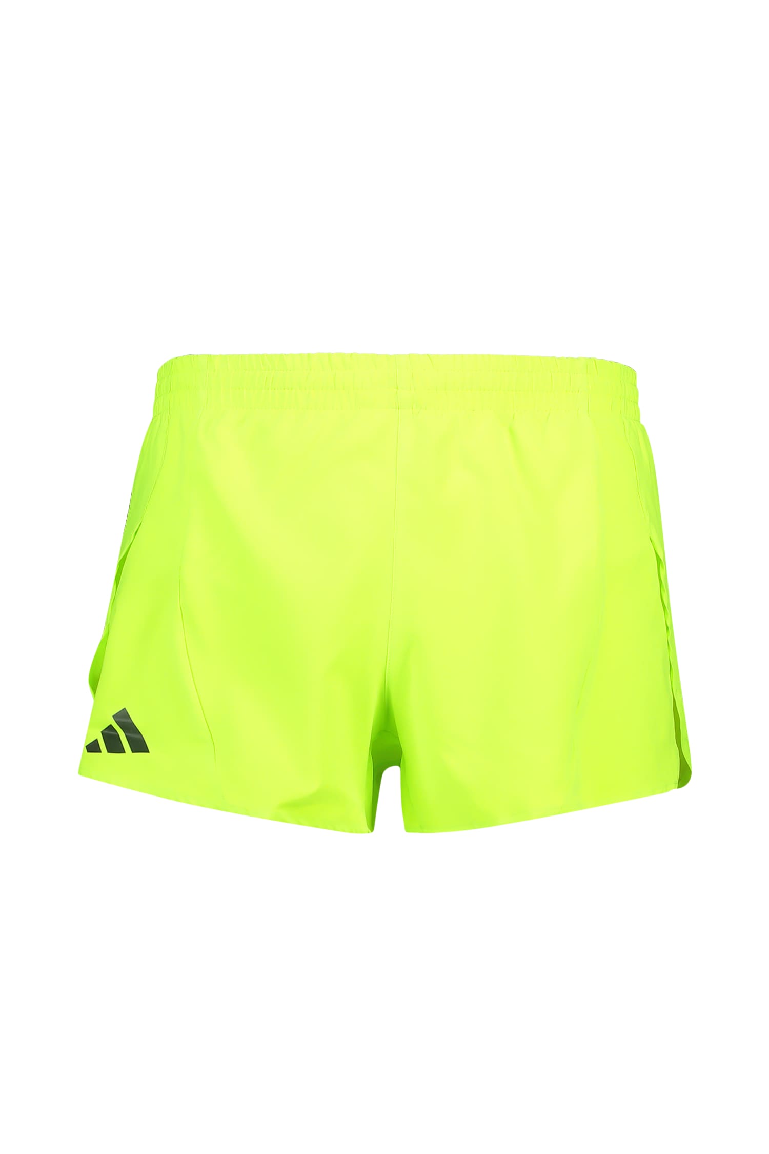 adidas Adizero Essentials Running Split Herren Short Gelb, Herren, Größe: S
