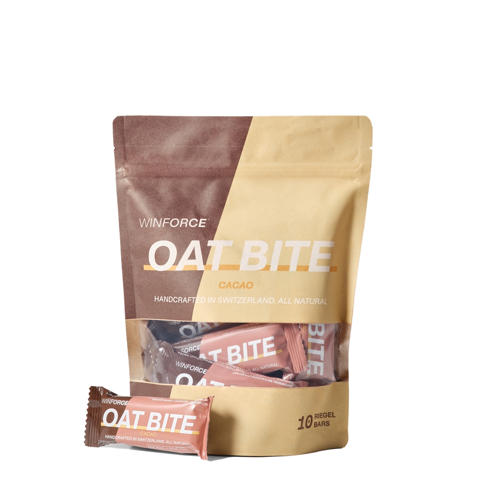 Image of Winforce Oat Bite Kacao 10 x 35 g Sportriegel Braun, Herren, Größe: 0