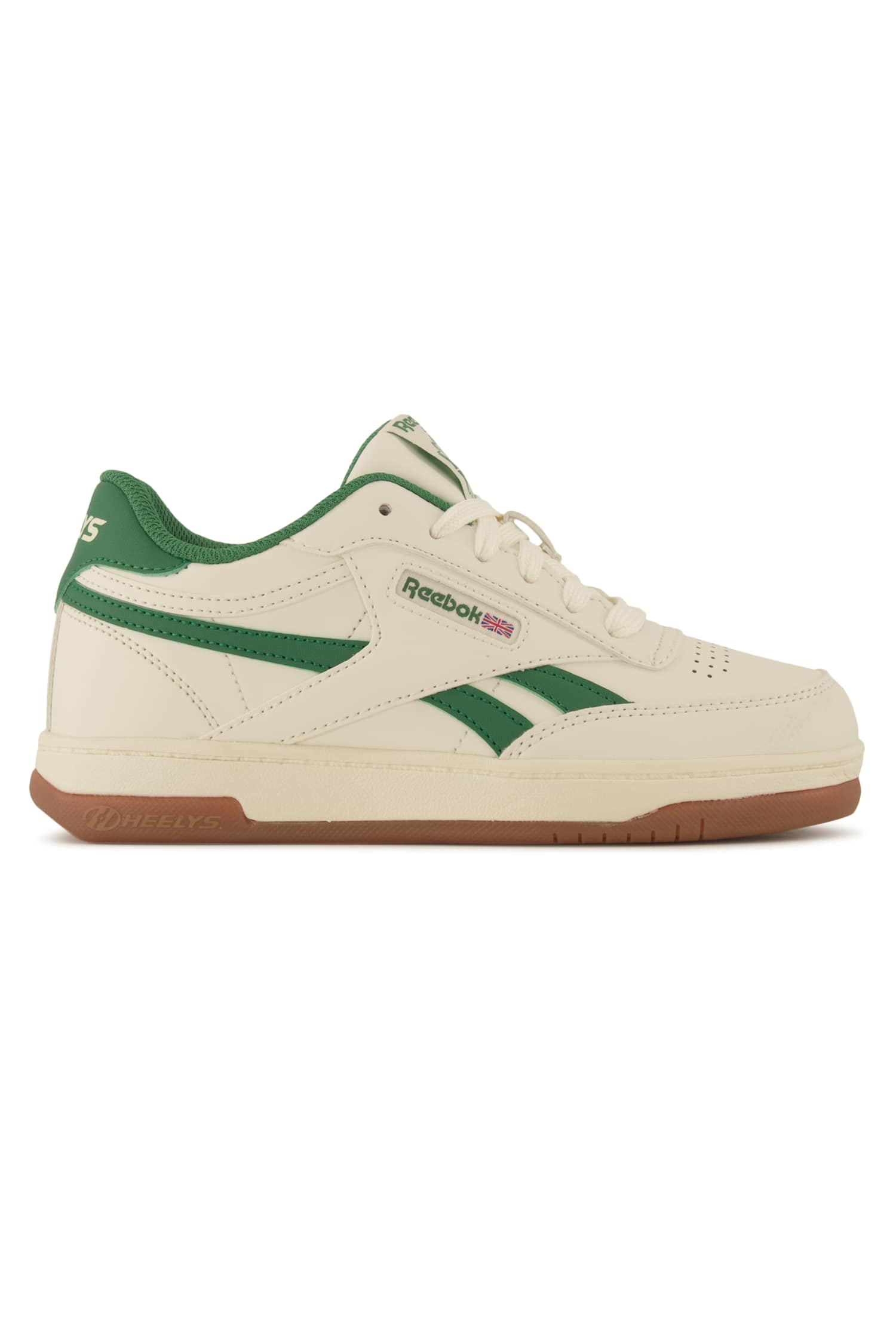 Image of Heelys x Reebok Club C Kinder Sneaker-Rollschuh Beige, , Größe: 33