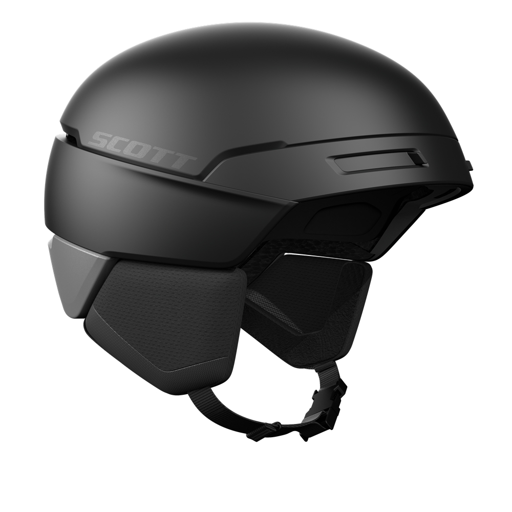 Image of SCOTT Flow Mips Skihelm Schwarz, Herren, Größe: L