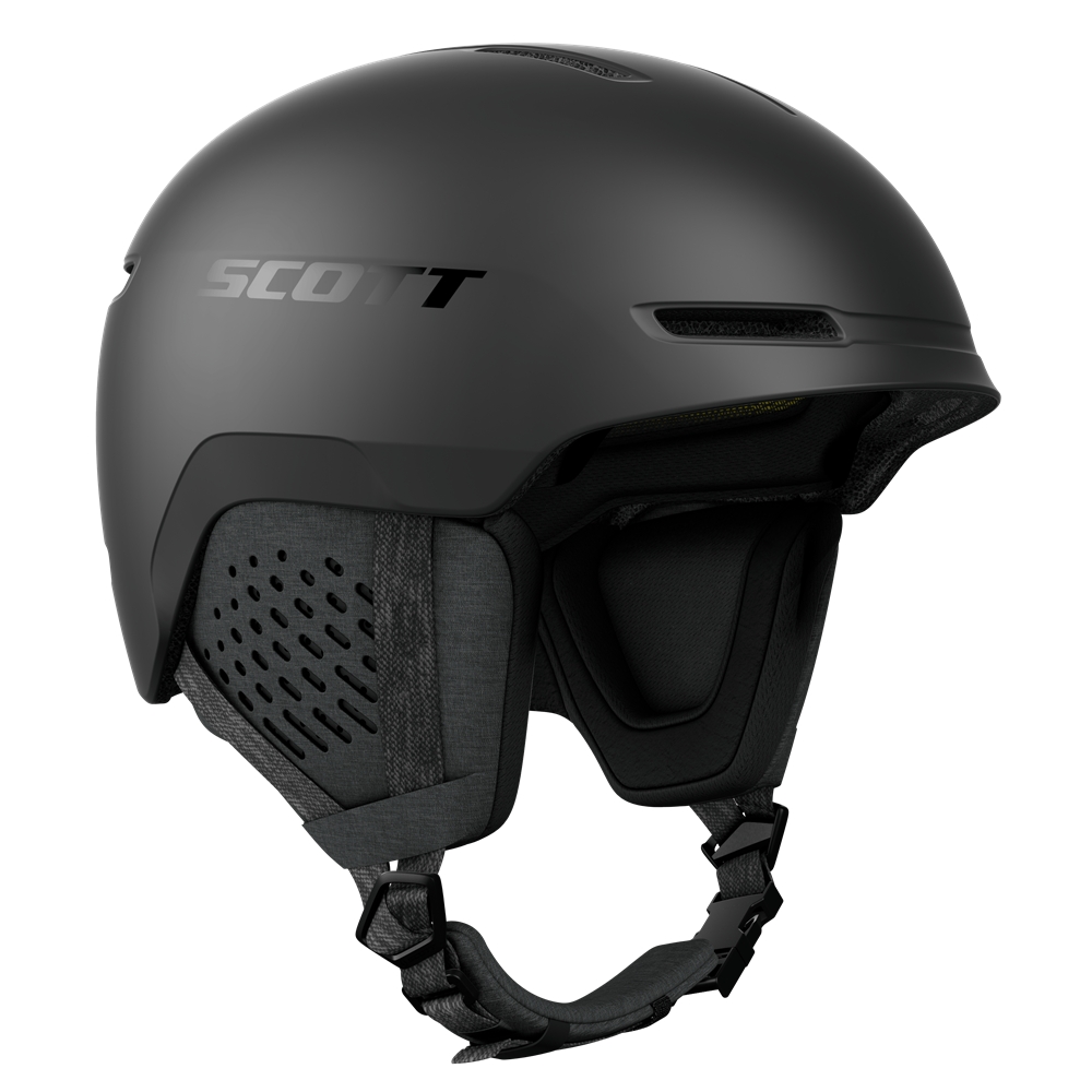 Image of SCOTT Track Plus Skihelm Schwarz, Herren, Größe: M