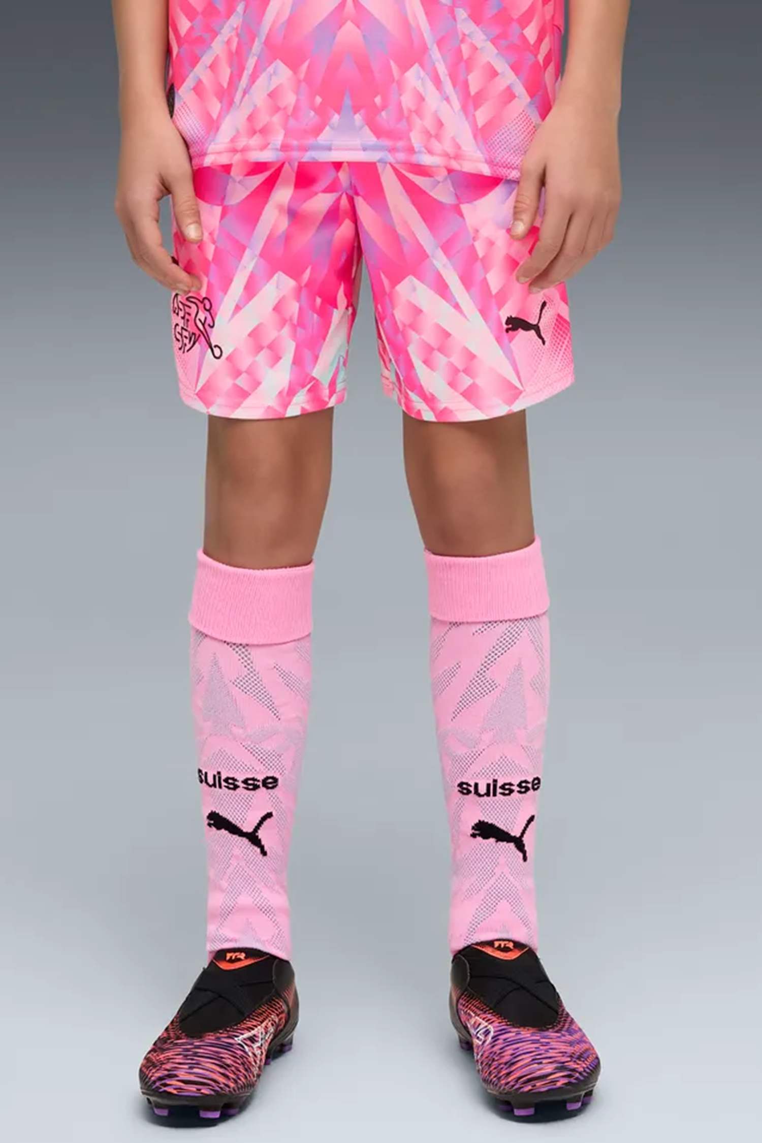 Suisse Replica Match short de gardien enfants enfants CDM 2026 rose