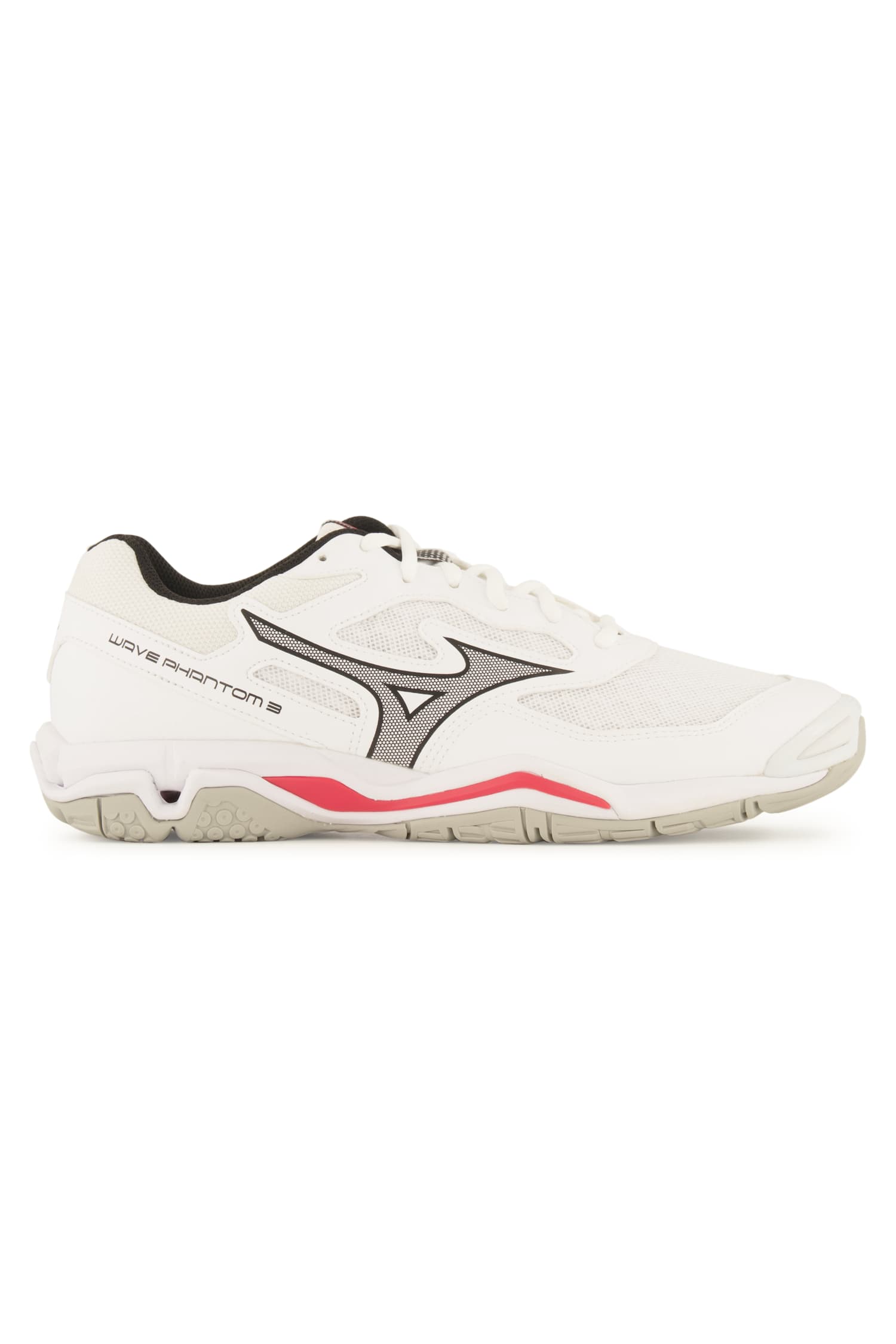 Mizuno Wave Phantom 3 Herren Hallenschuh Weiss, Herren, Größe: 8