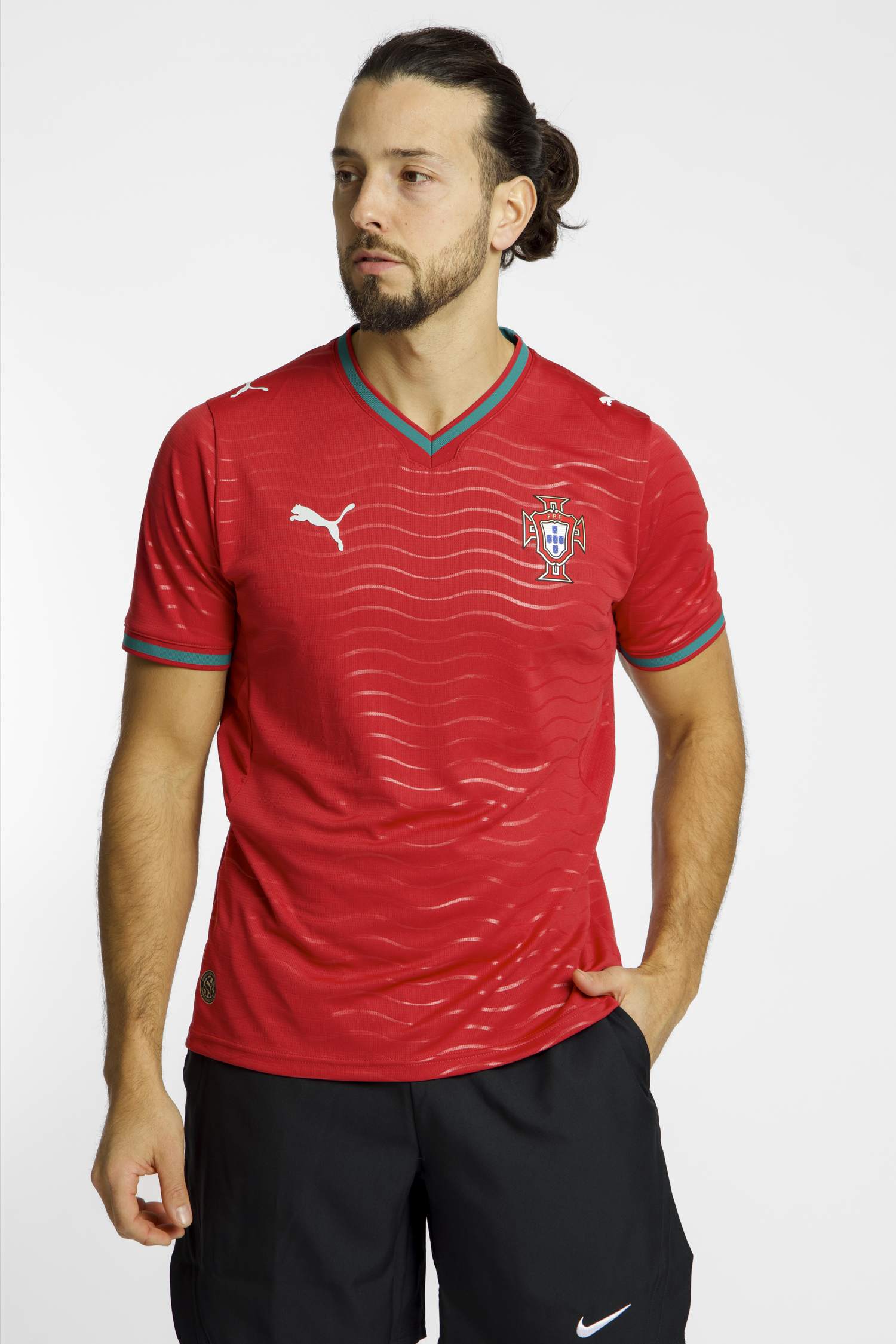 Image of PUMA Portugal Home Replica Herren Fussballtrikot WM 2026 Rot, Herren, Größe: XXL