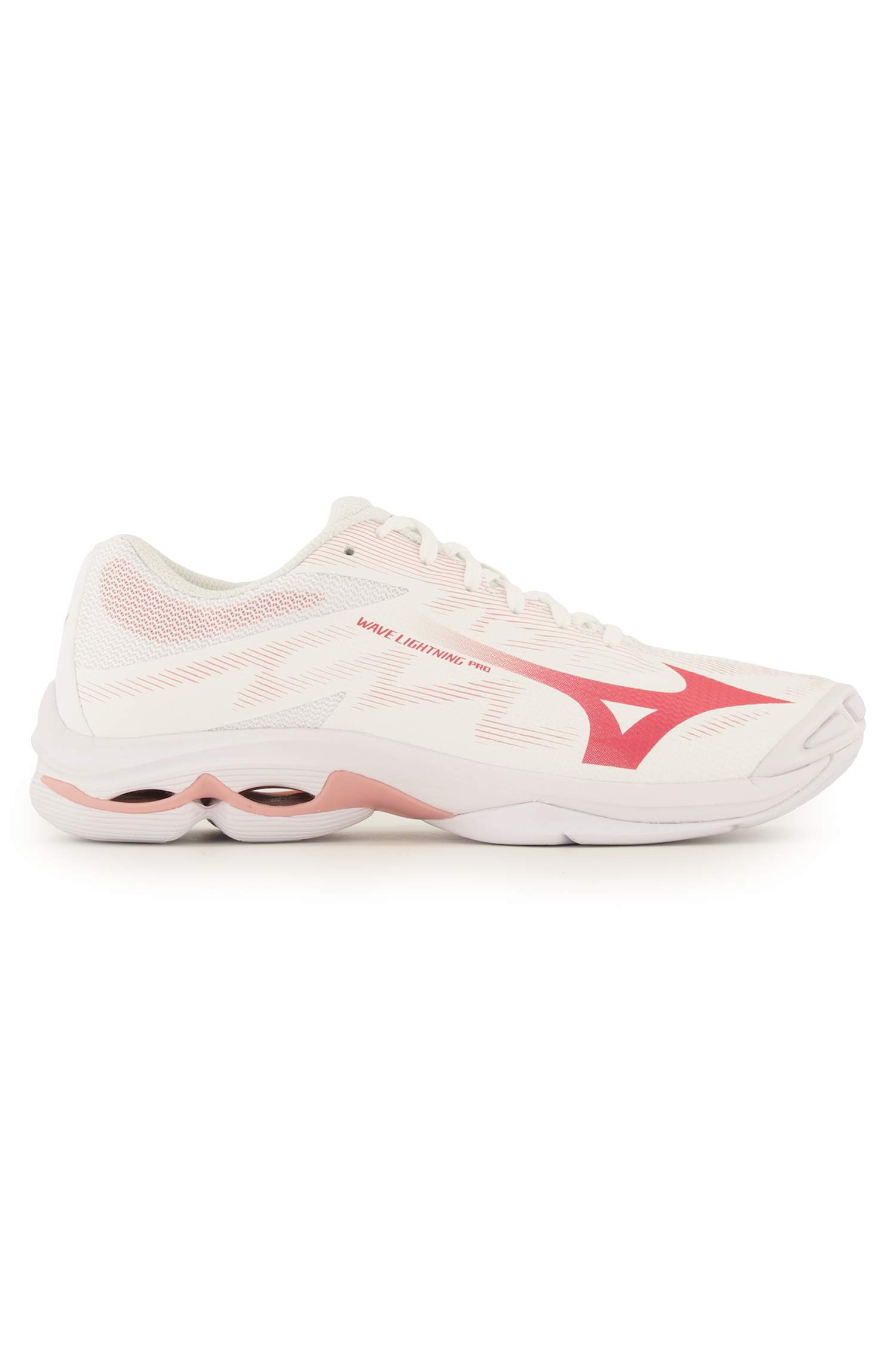 Image of Mizuno Wave Lightning Pro Damen Hallenschuh Weiss, Damen, Größe: 6 1/2