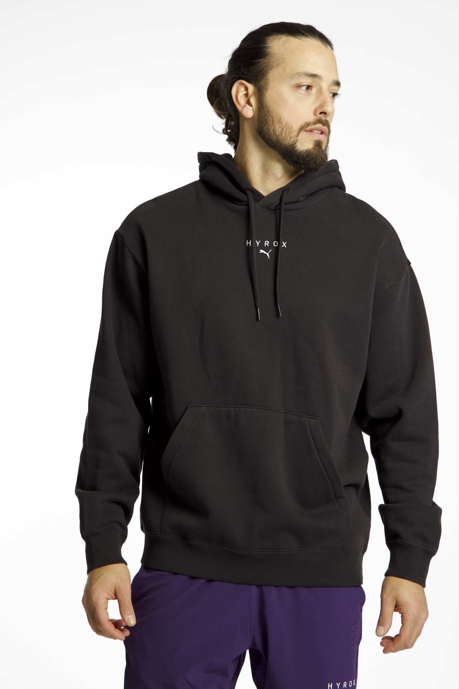 Image of PUMA x Hyrox Heavyweight Herren Hoodie Schwarz, Herren, Größe: L