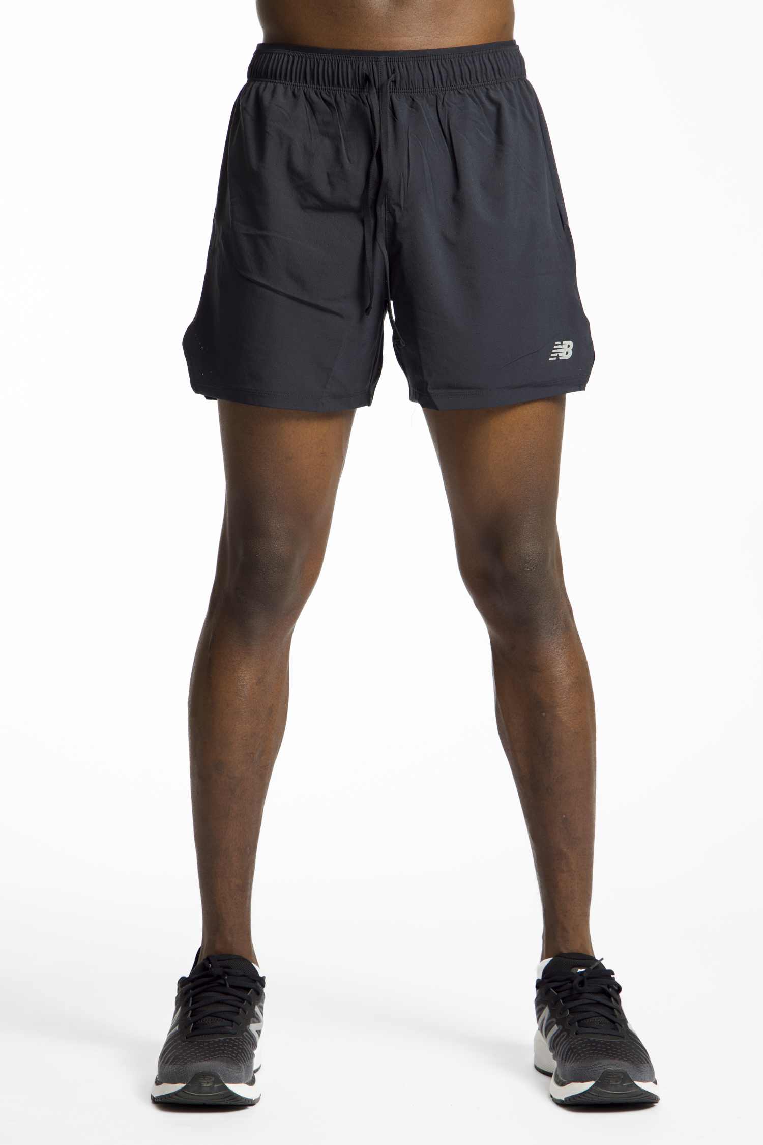 Image of New Balance RC Seamless 5" Herren Short Schwarz, Herren, Größe: XL