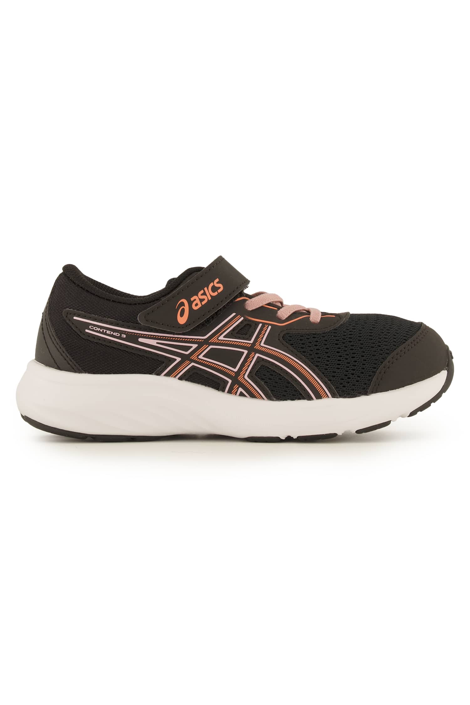 Image of ASICS Contend™ 9 PS Kinder Laufschuh Schwarz, , Größe: 27 1/2