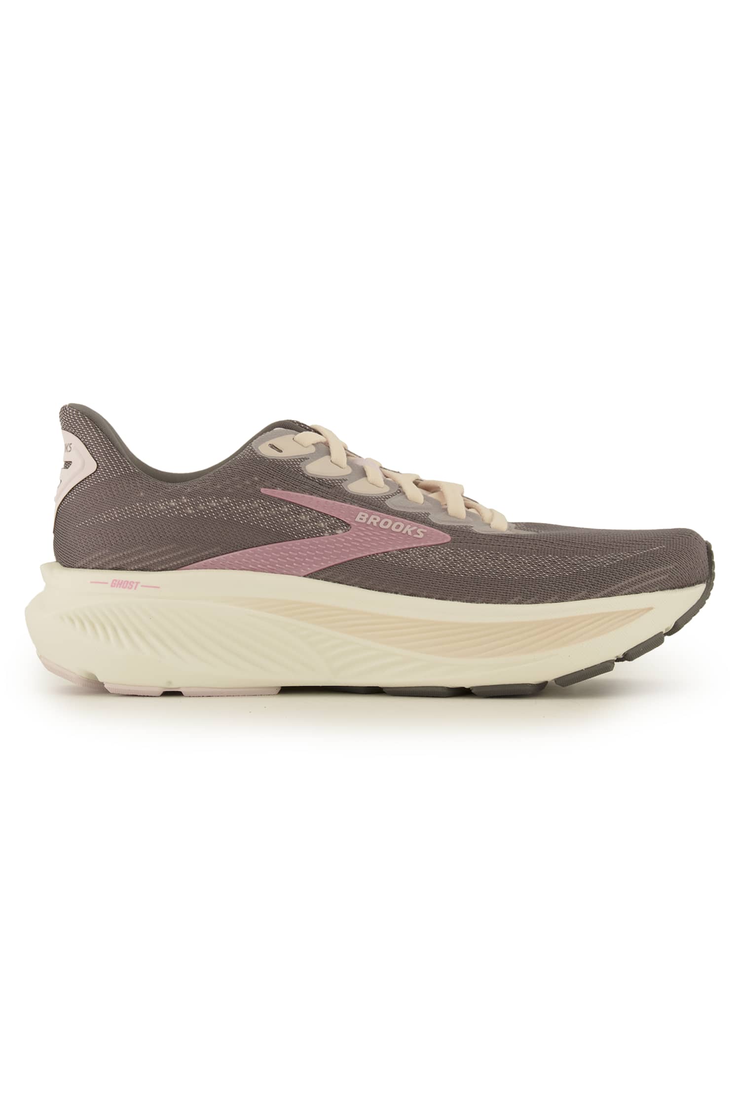Image of Brooks Ghost 17 Damen Laufschuh Grau, Damen, Größe: 7 1/2