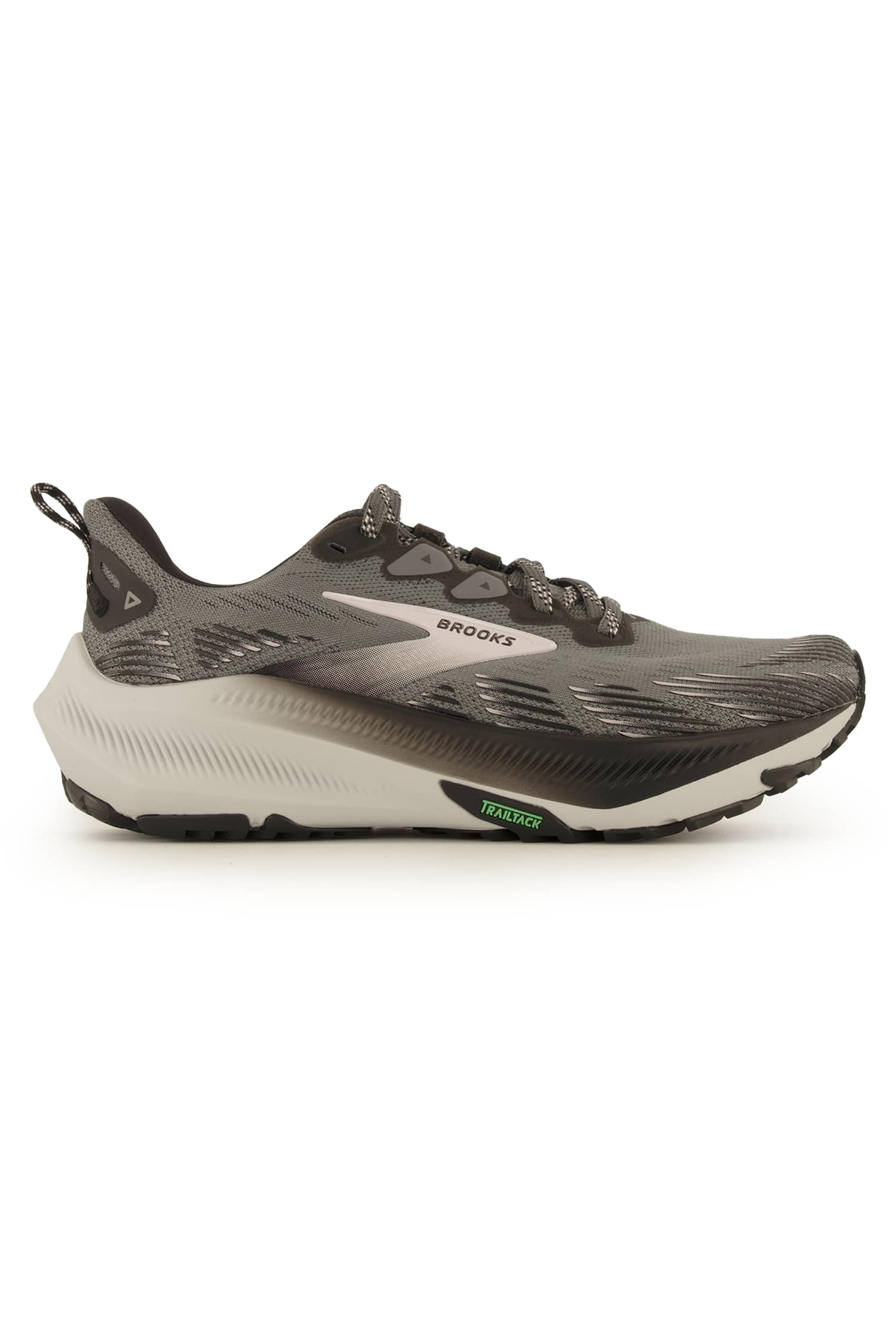 Image of Brooks Ghost Trail Damen Trailrunningschuh Grau, Damen, Größe: 10 1/2