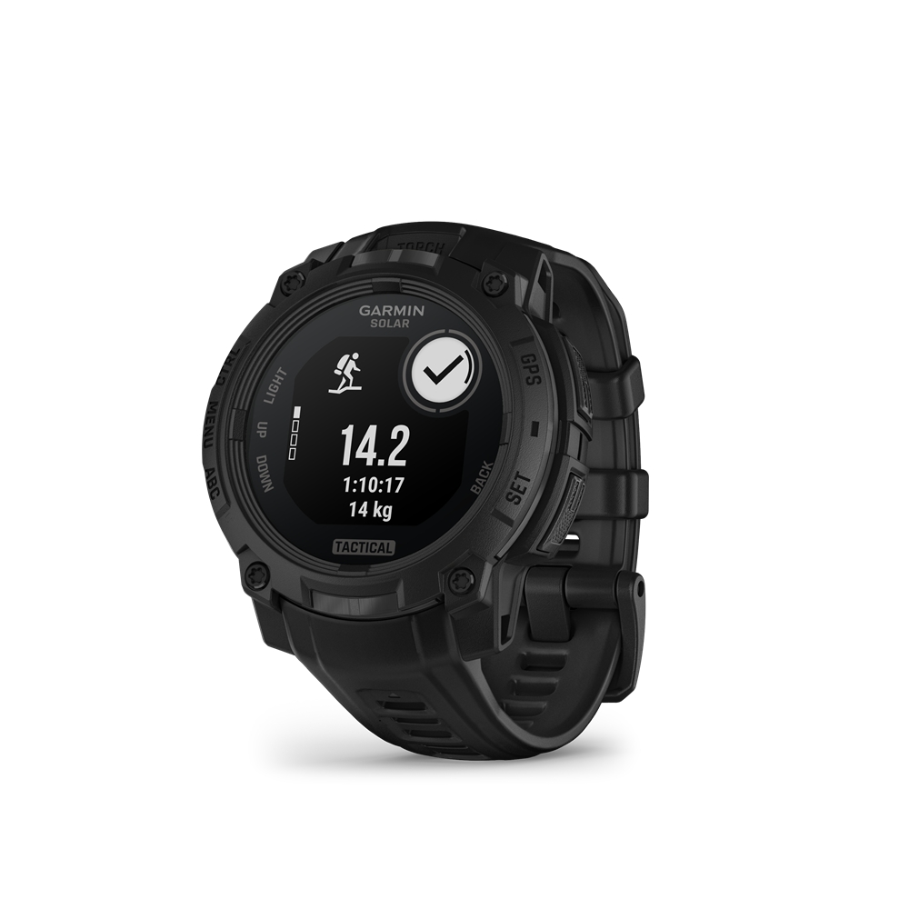 Image of GARMIN Instinct® 3 Solar Tactical 45 mm Sportuhr Schwarz, Herren, Größe: 0