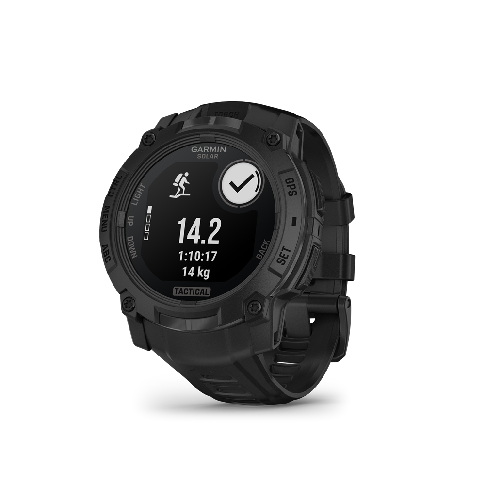 Image of GARMIN Instinct® 3 Solar Tactical 50 mm Sportuhr Schwarz, Herren, Größe: 0