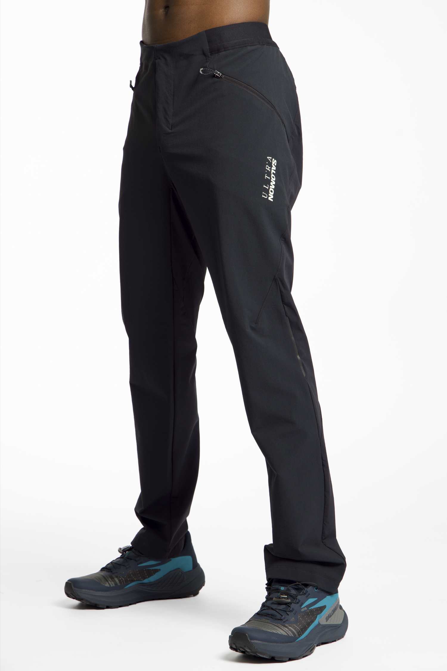 Image of Salomon Ultra All Day All Mountain Herren Laufhose Schwarz, Herren, Größe: L