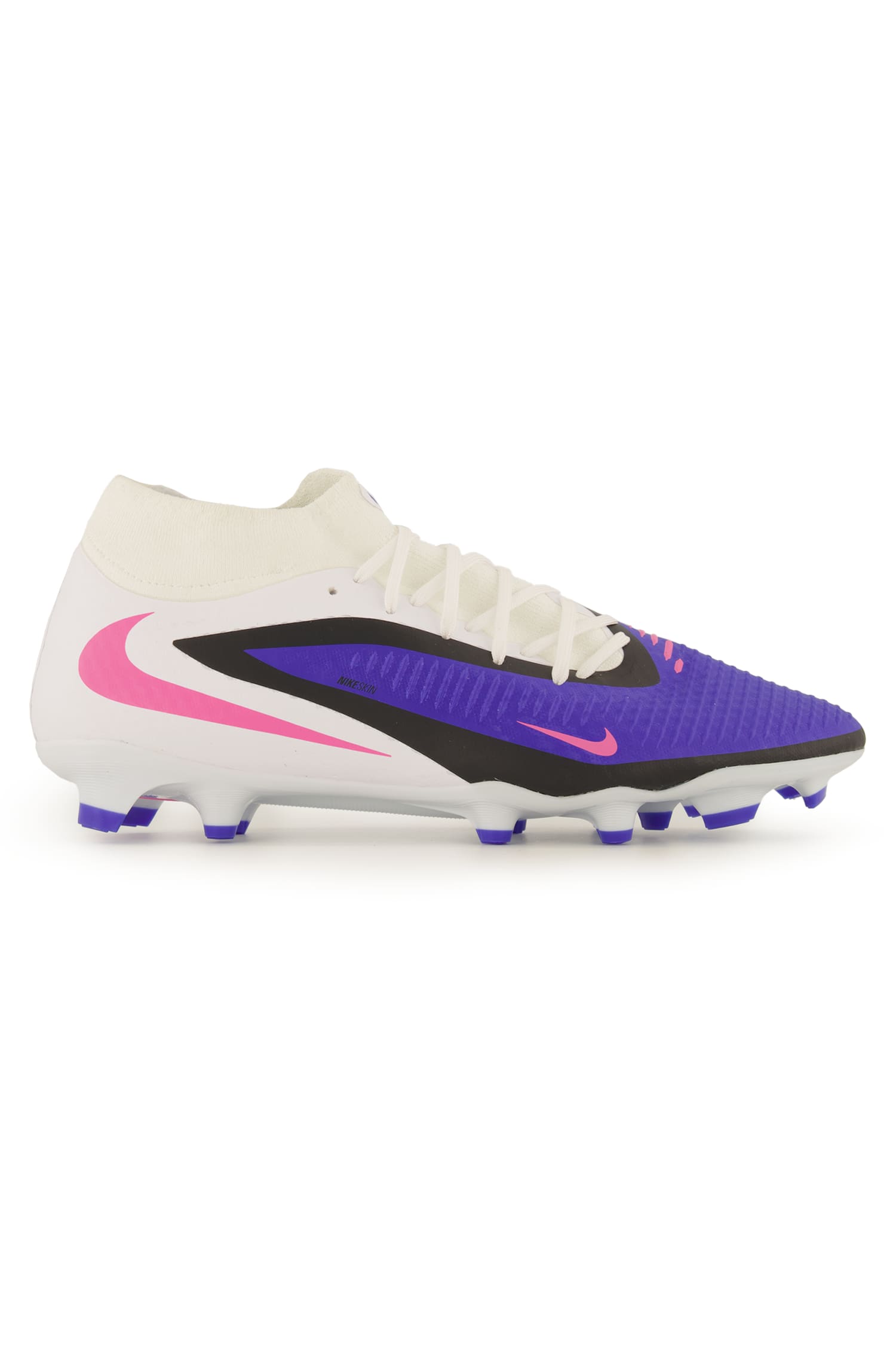 Image of Nike Phantom 6 High Academy FG/MG Fussballschuh Weiss, Herren, Größe: 10
