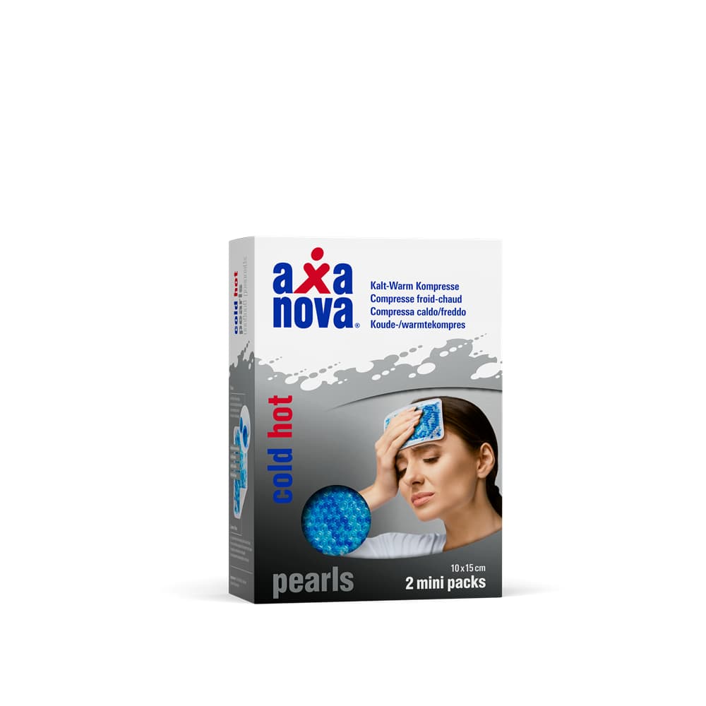 Image of Axanova 2-Pack Cold Hot Pearls Mini Kompresse Blau, Herren, Größe: 0