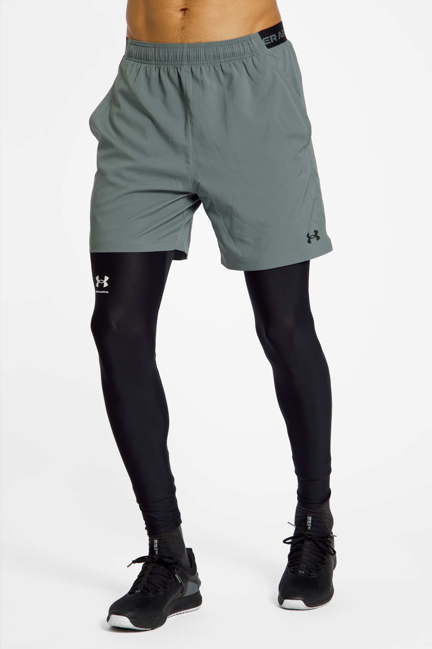 Image of Under Armour UA Vanish Woven DC Herren Short Grau, Herren, Größe: L