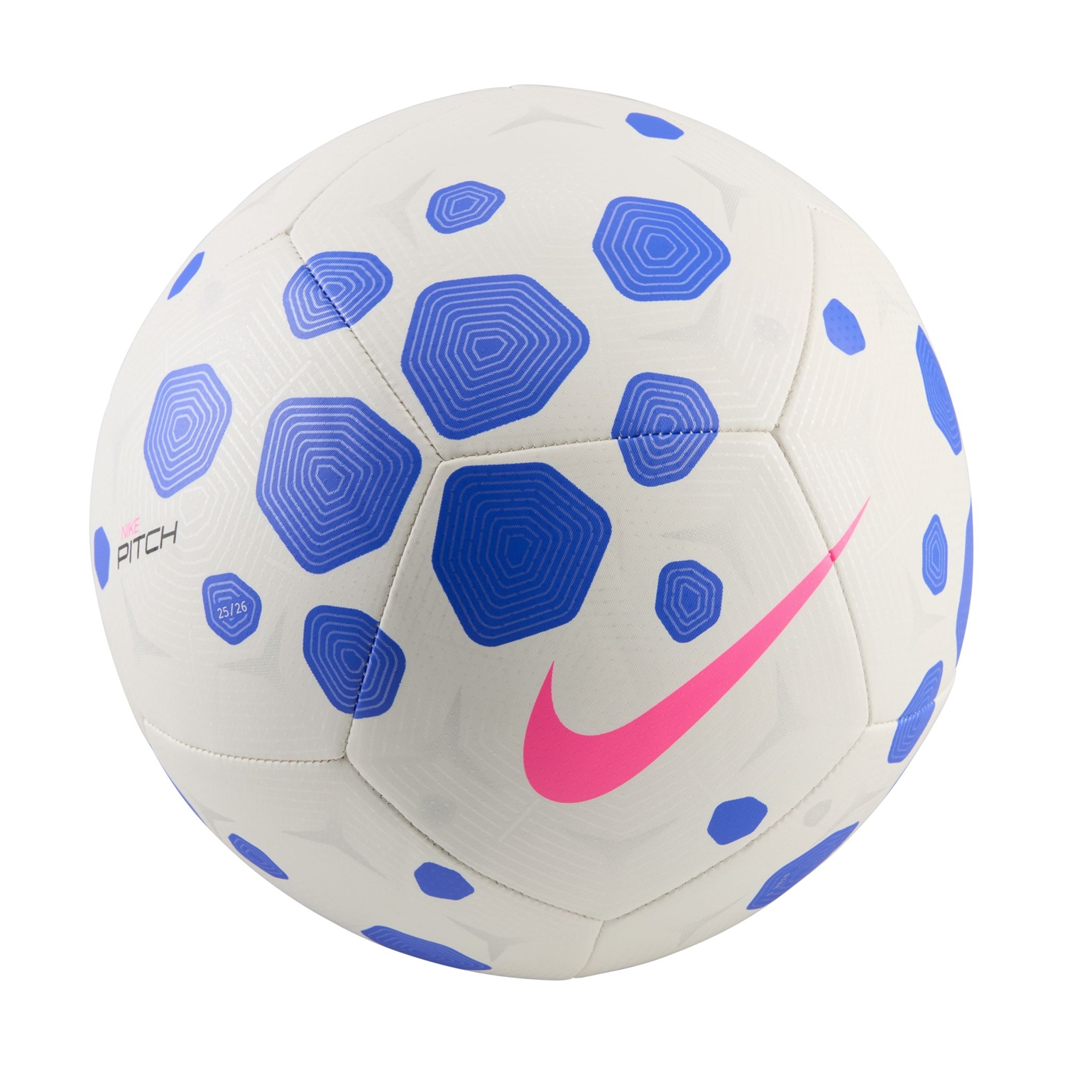 Nike Pitch Fussball Weiss, , Größe: 4