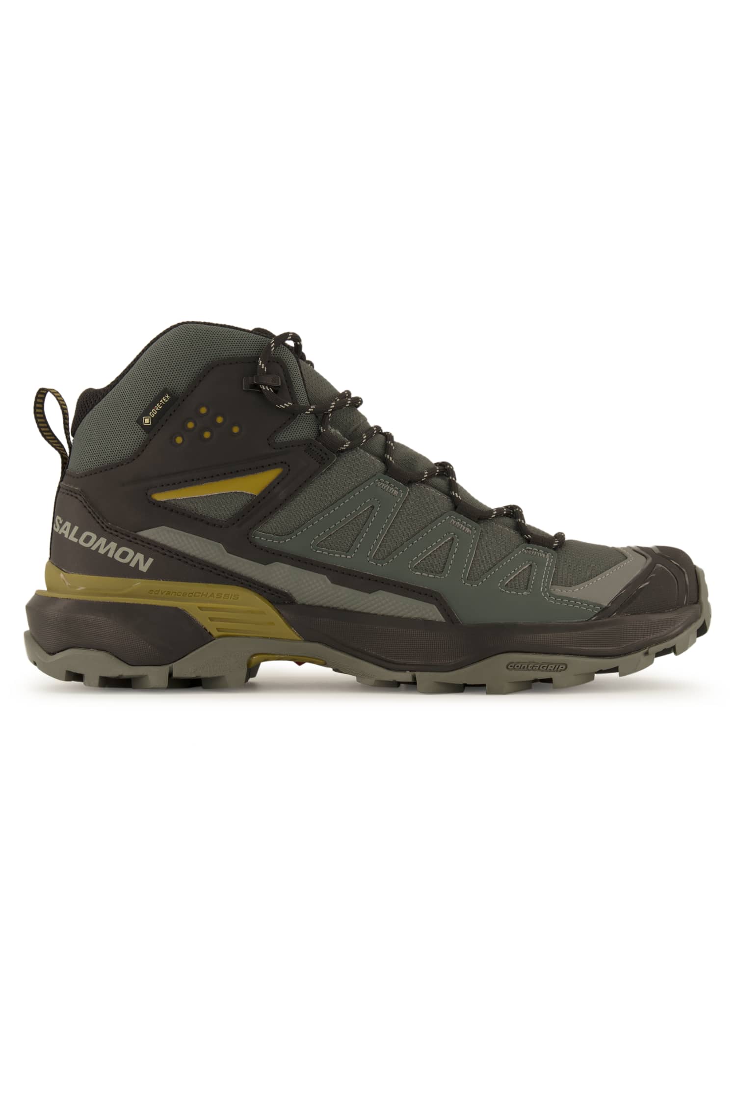 Image of Salomon X Ultra 360 Mid Gore-Tex® Herren Wanderschuh Grün, Herren, Größe: 10