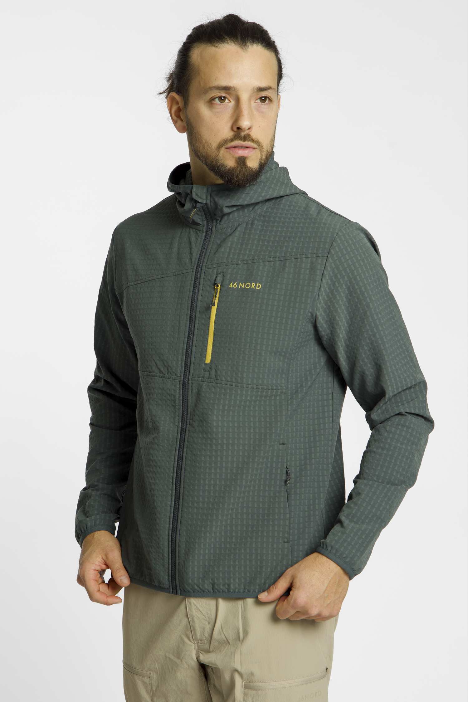Image of 46 NORD Aubrig Herren Midlayer Grau, Herren, Größe: M