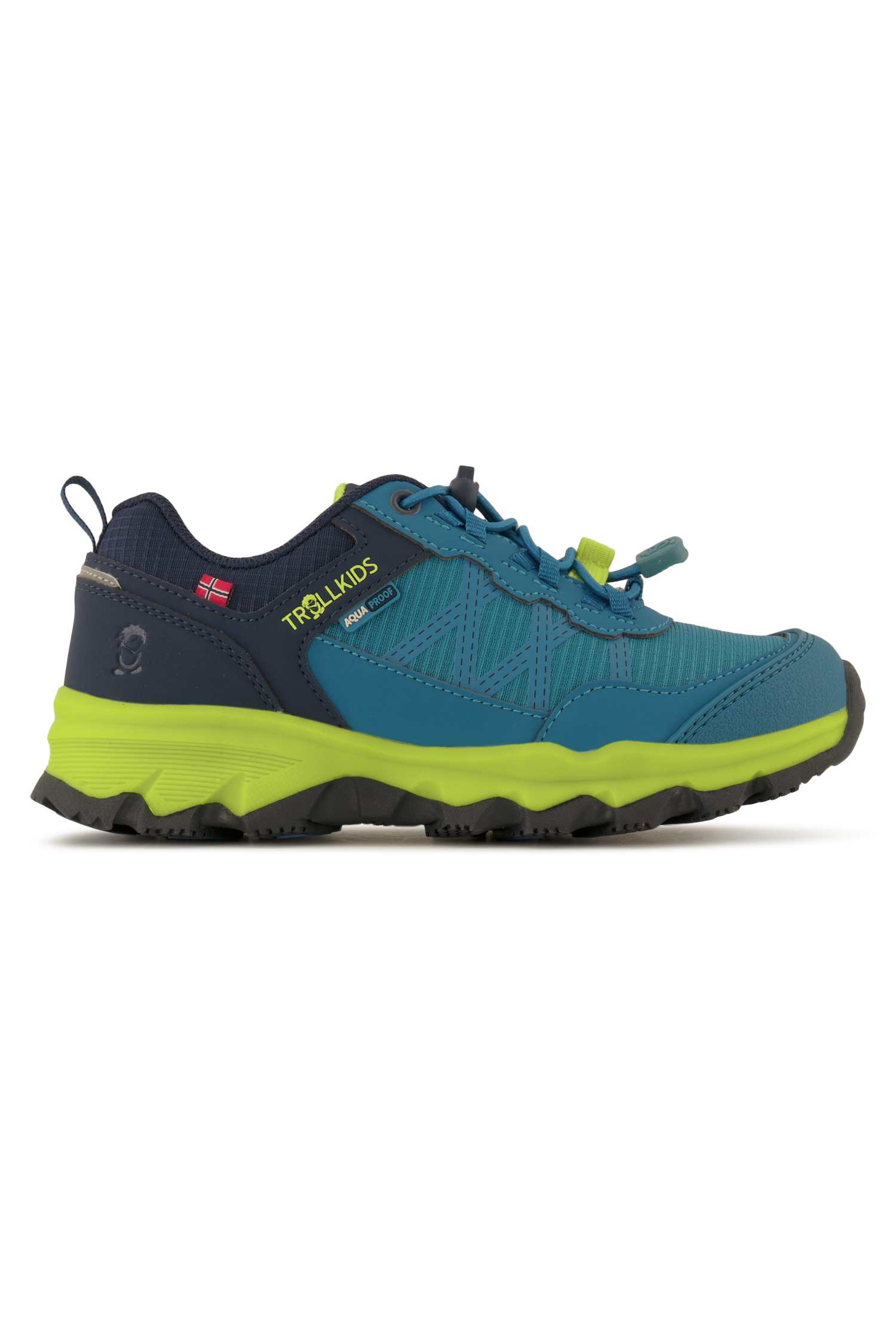 Image of Trollkids Trolltunga Hiker Low XT Kinder Trekkingschuh Blau, , Größe: 34