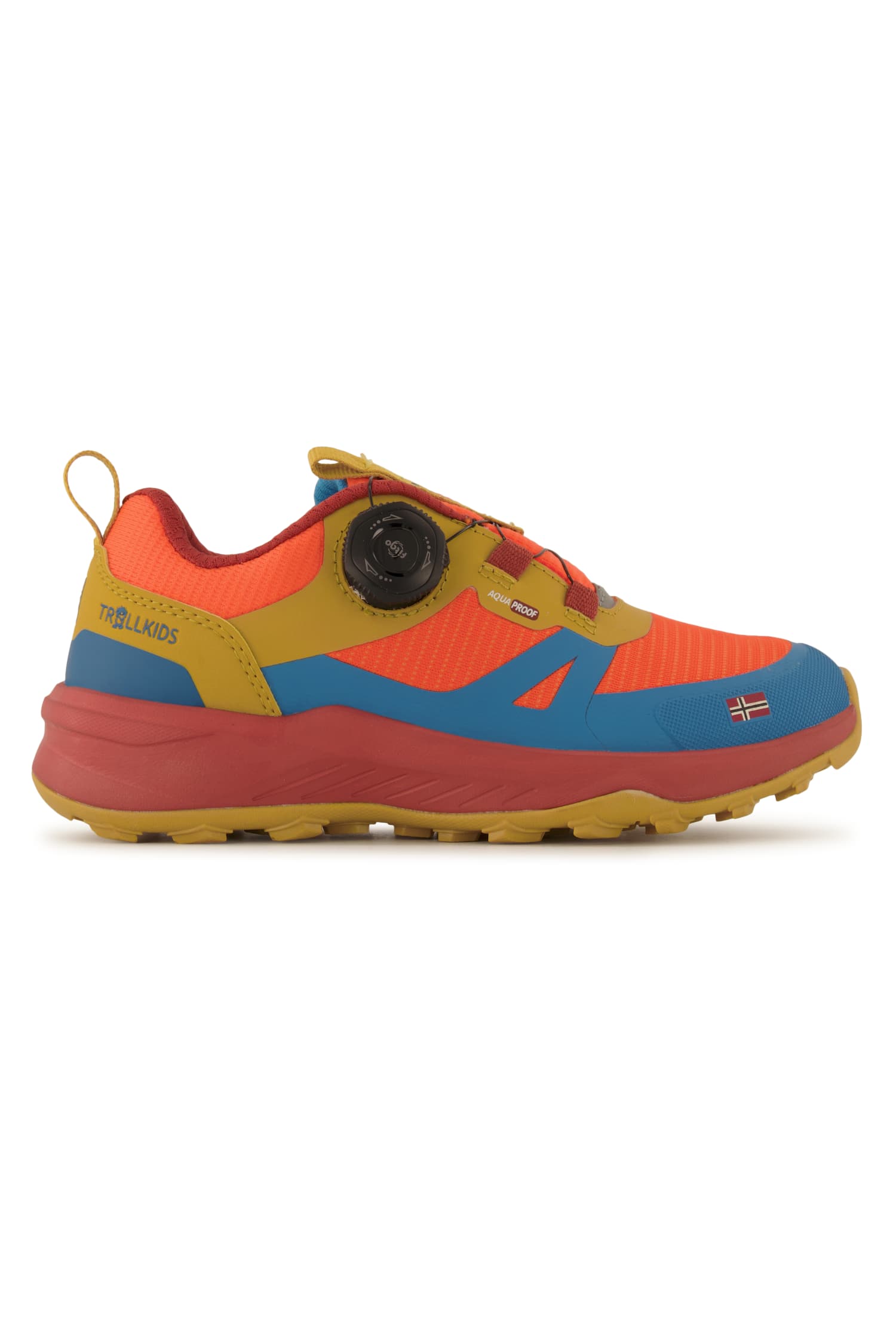 Image of Trollkids Trollfjord Hiker Low XT Kinder Trekkingschuh Orange, , Größe: 28
