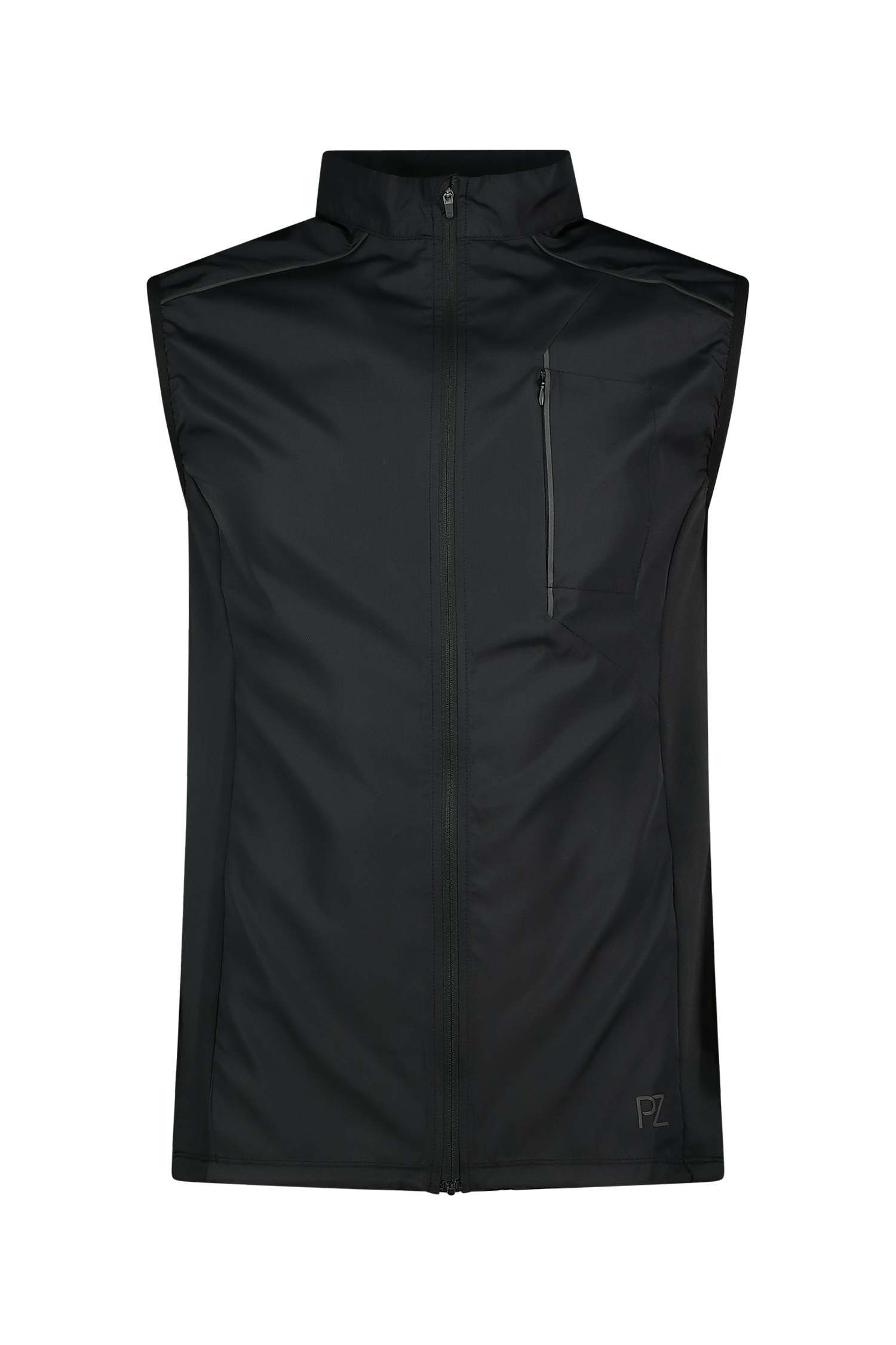 Image of POWERZONE Running Herren Gilet Schwarz, Herren, Größe: L