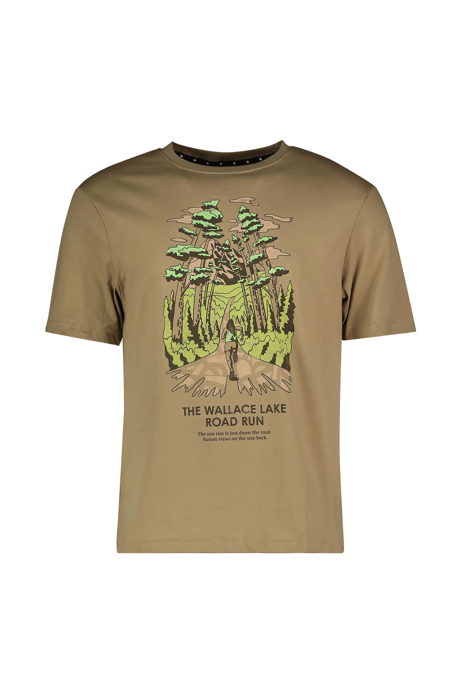 Image of Ciele ORT Wallace Lake Road Herren T-Shirt Beige, Herren, Größe: L