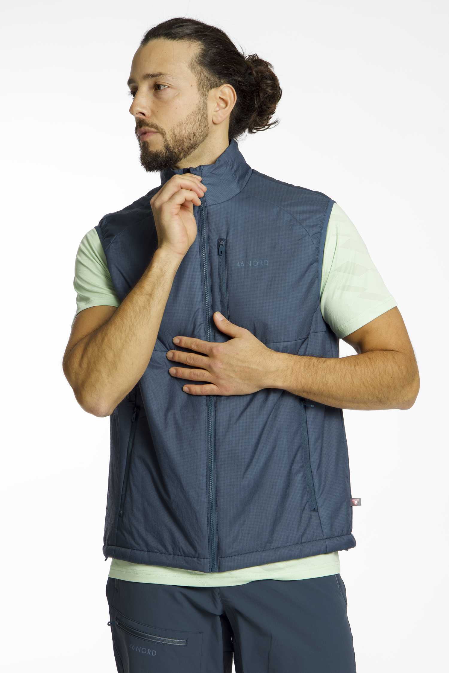 Image of 46 NORD Herren Gilet Blau, Herren, Größe: L