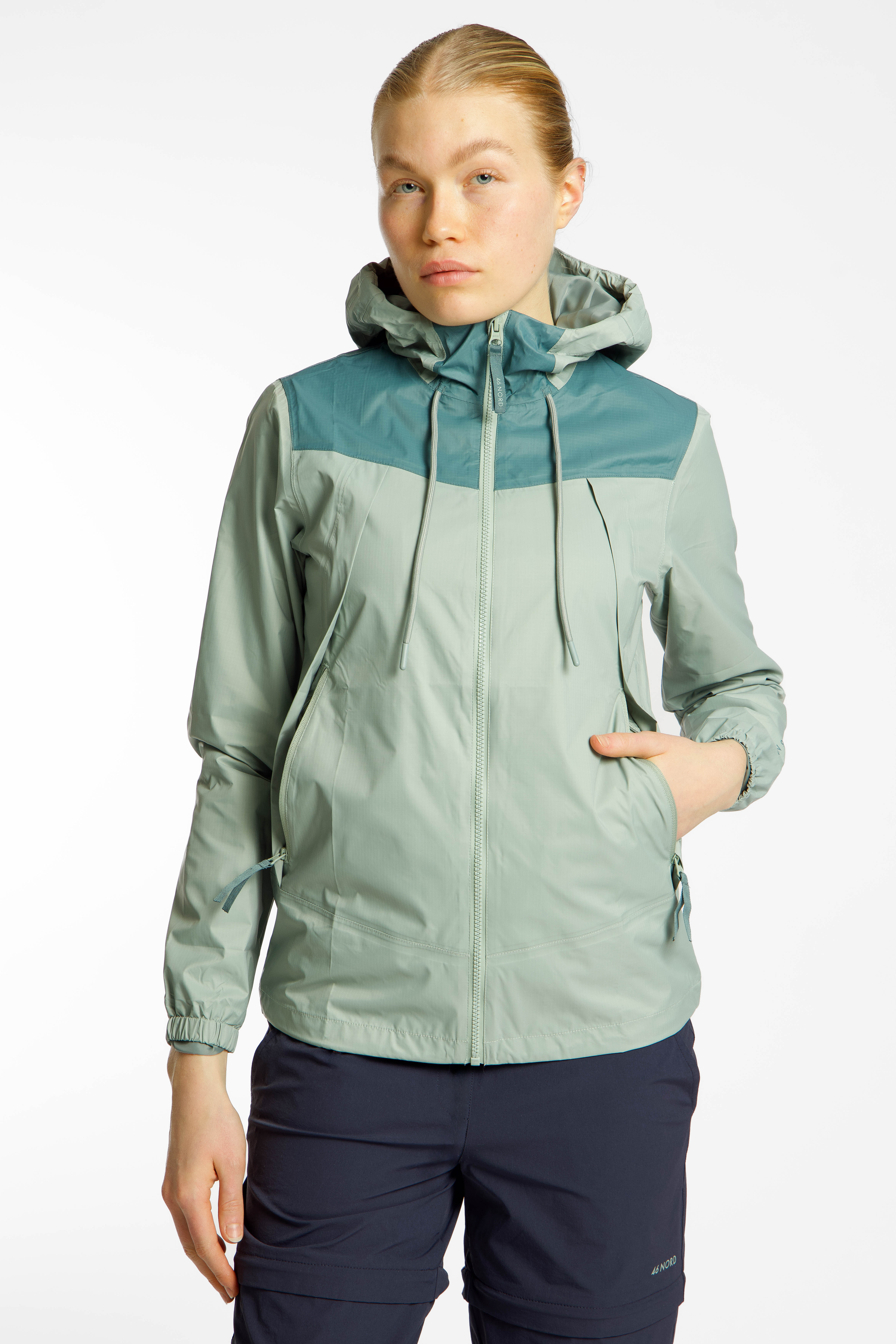 Image of 46 NORD Damen Regenjacke Grün, Damen, Größe: 42